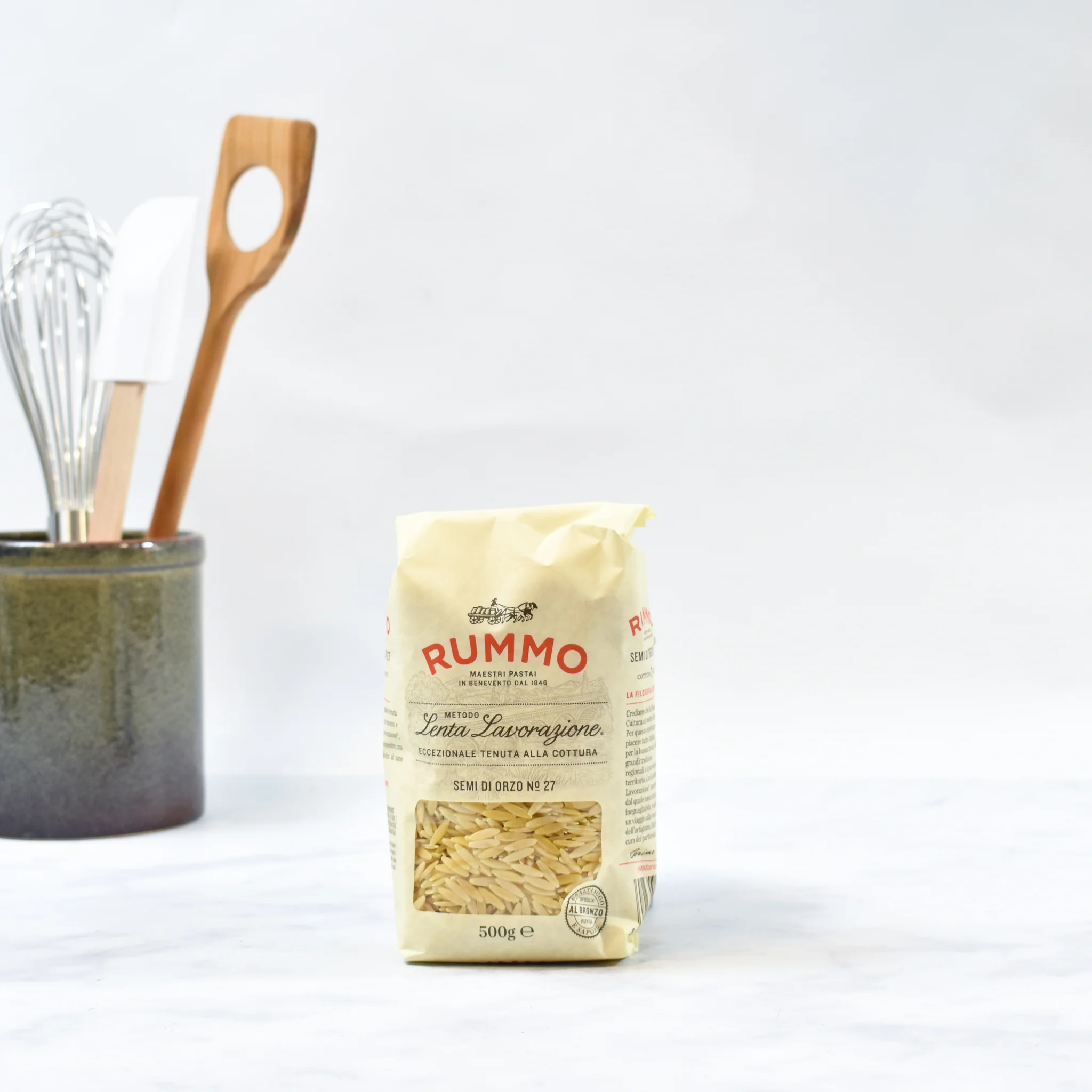 Rummo Orzo Pasta - 'Semi Di Orzo', 500g - Image 3