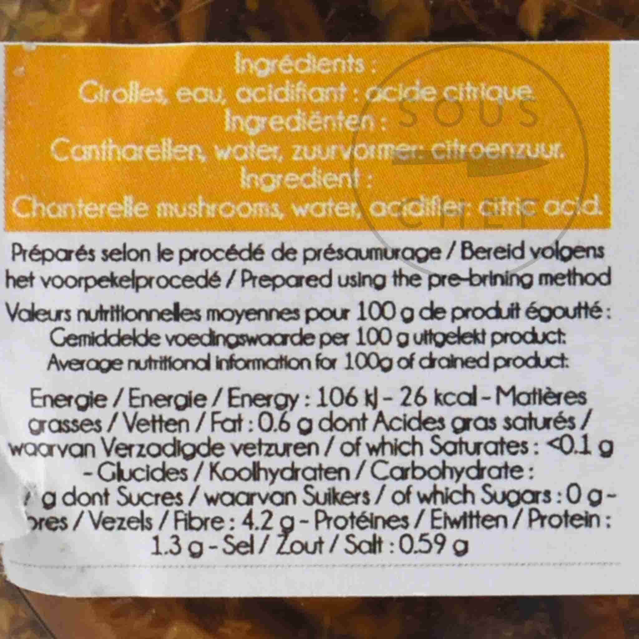 Sabarot Chanterelle Mushrooms, 185g - Image 2