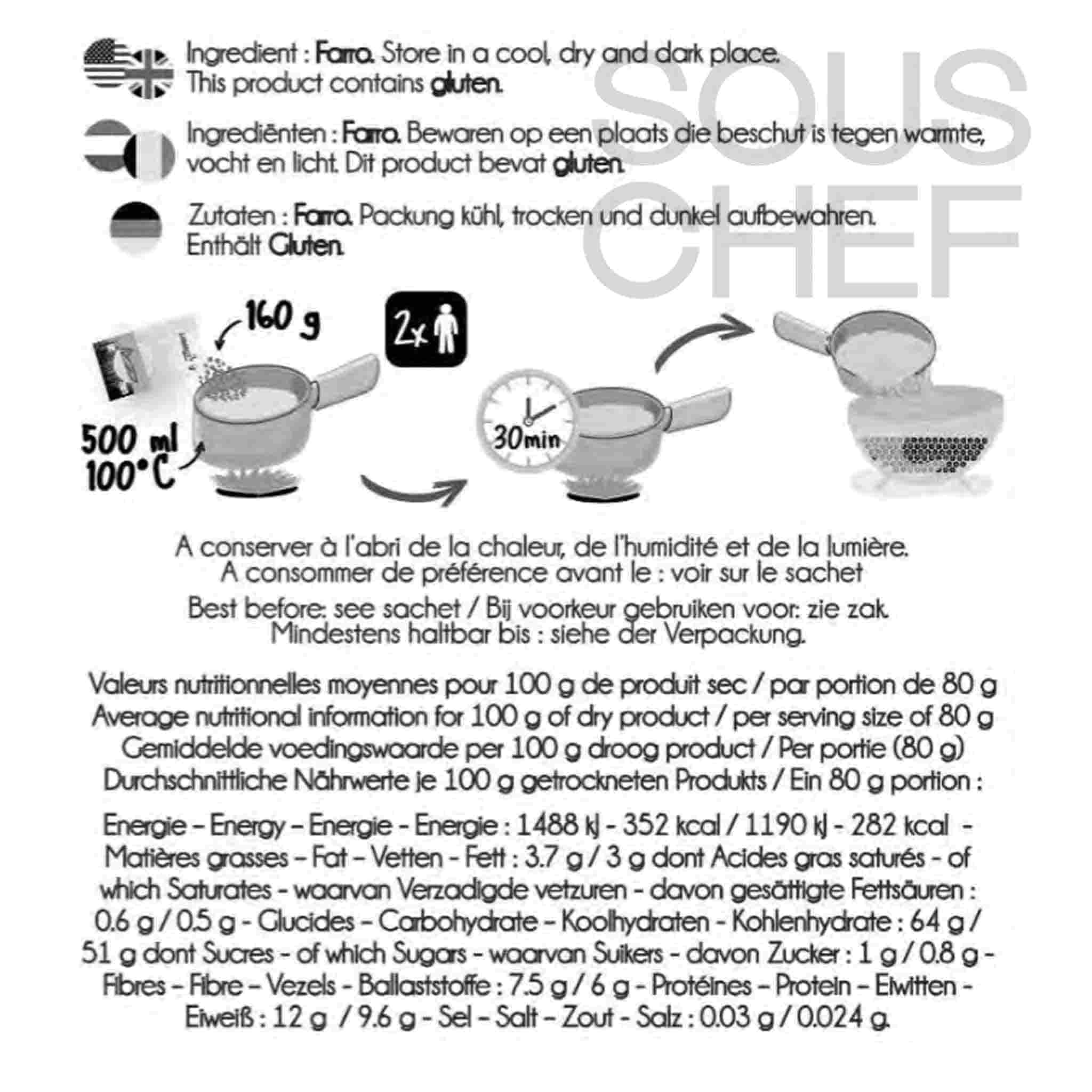Sabarot Farro, 950g - Image 2