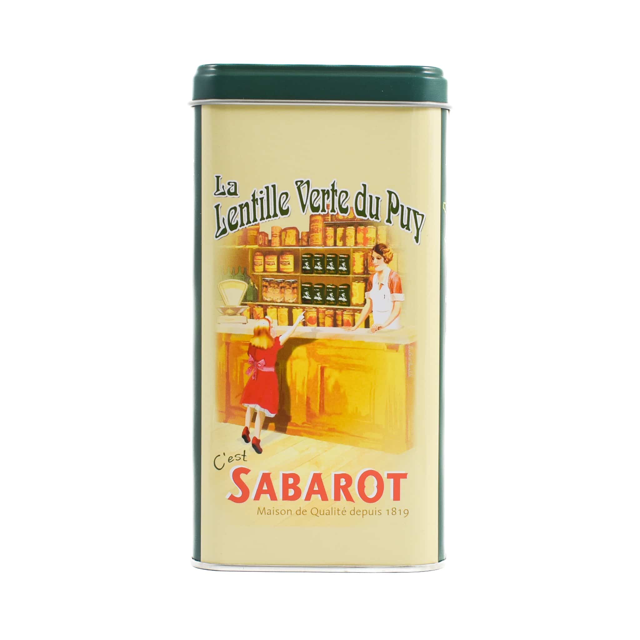 Sabarot PDO Puy Lentils in Metal Tin, 500g - Image 2