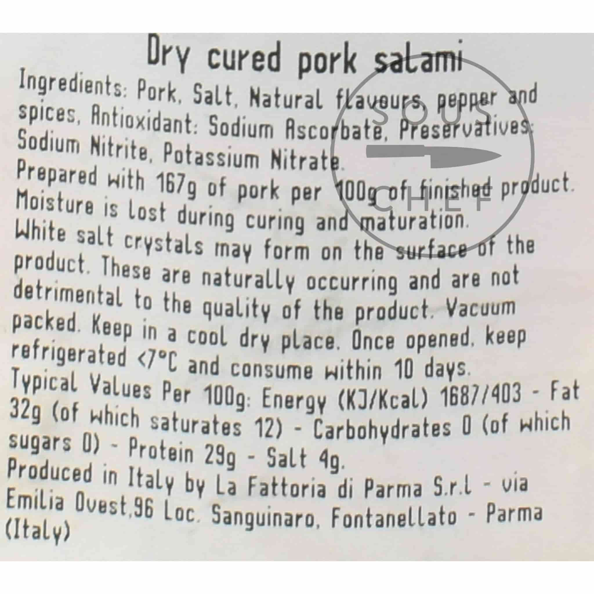 Salami Felino IGP Riserva, 290g - Image 2