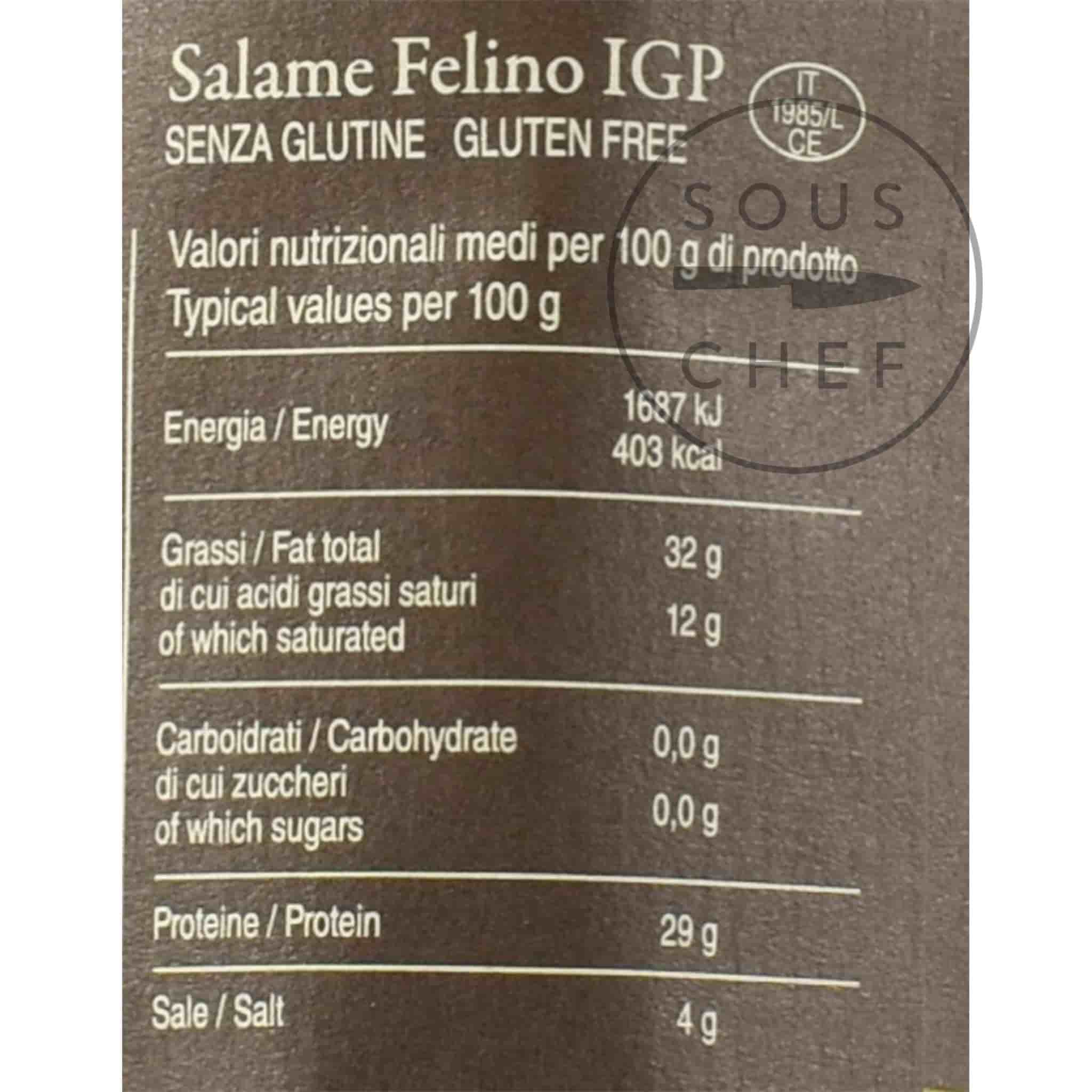 Salami Felino IGP Riserva, 290g - Image 3