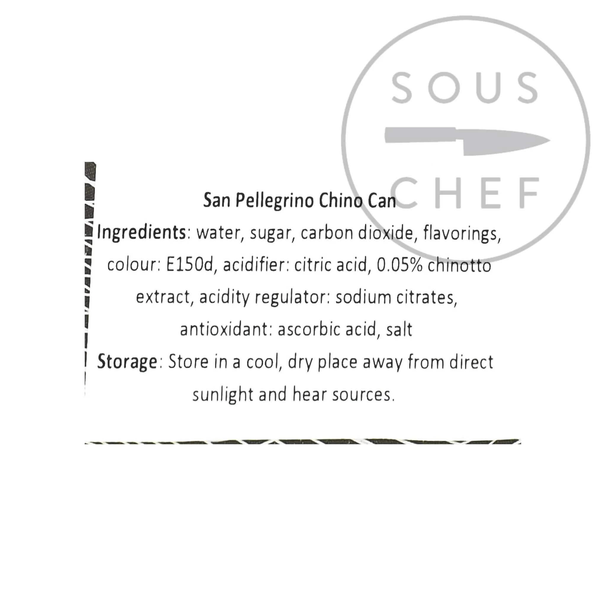 24 x 330ml San Pellegrino Chino Can - Image 3