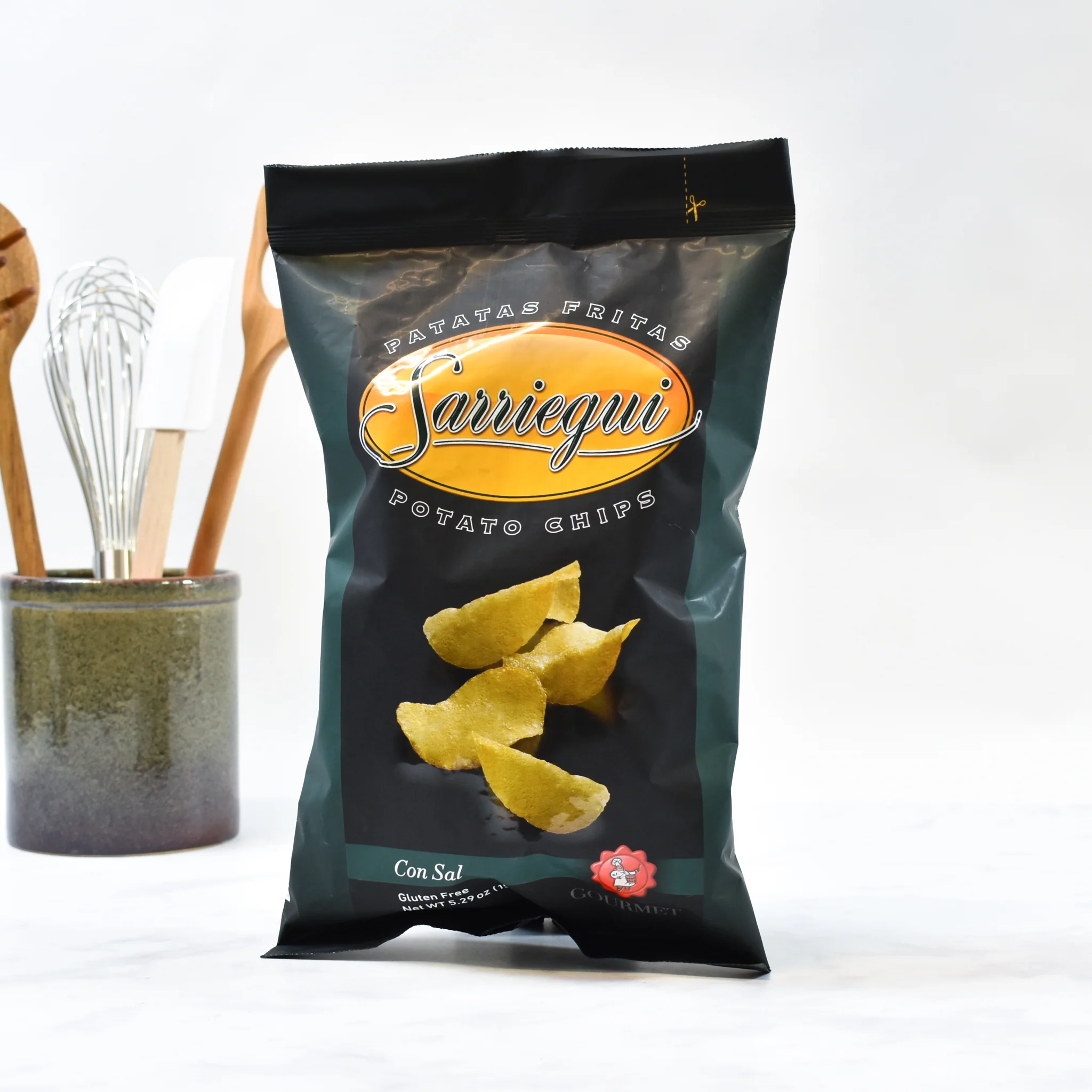 Sarriegui Patatas Fritas - Extra Virgin Olive Oil Crisps, 150g - Image 2