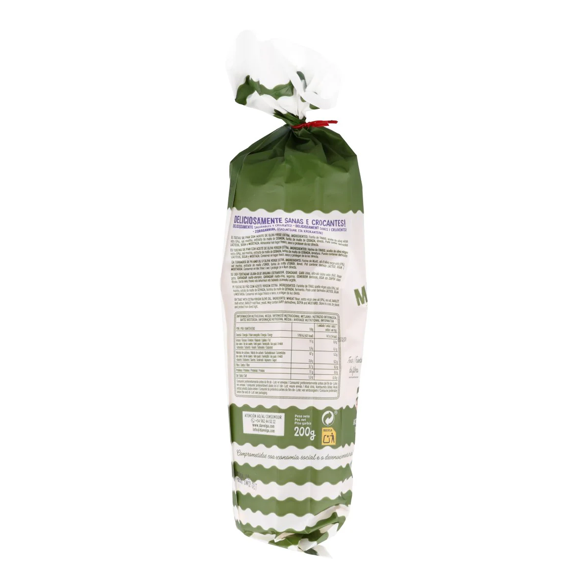 Savoury Olive Oil Crackers, 200g - Image 3