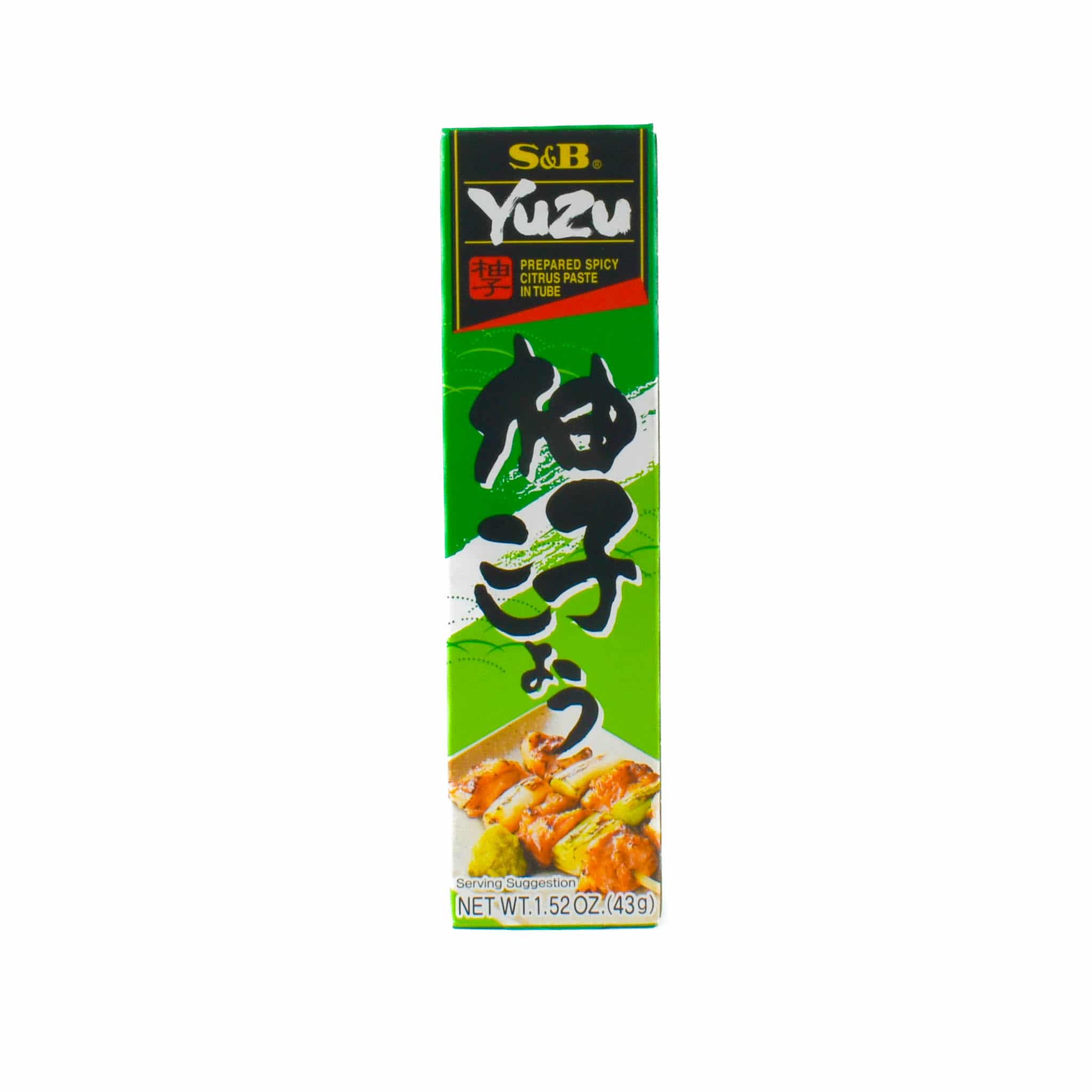 S&B Spicy Citrus Yuzu Paste In Tube, 43g
