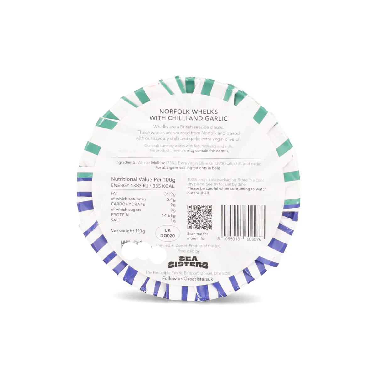 Sea Sisters Limited Edition Norfolk Whelks with Chilli & Garlic, 100g - Image 3