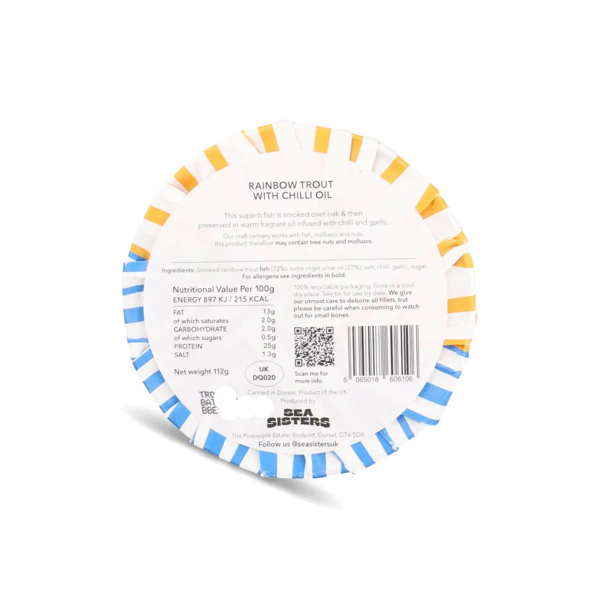 Sea Sisters Limited Edition Rainbow Trout with Chilli Oil, 115g - Image 3