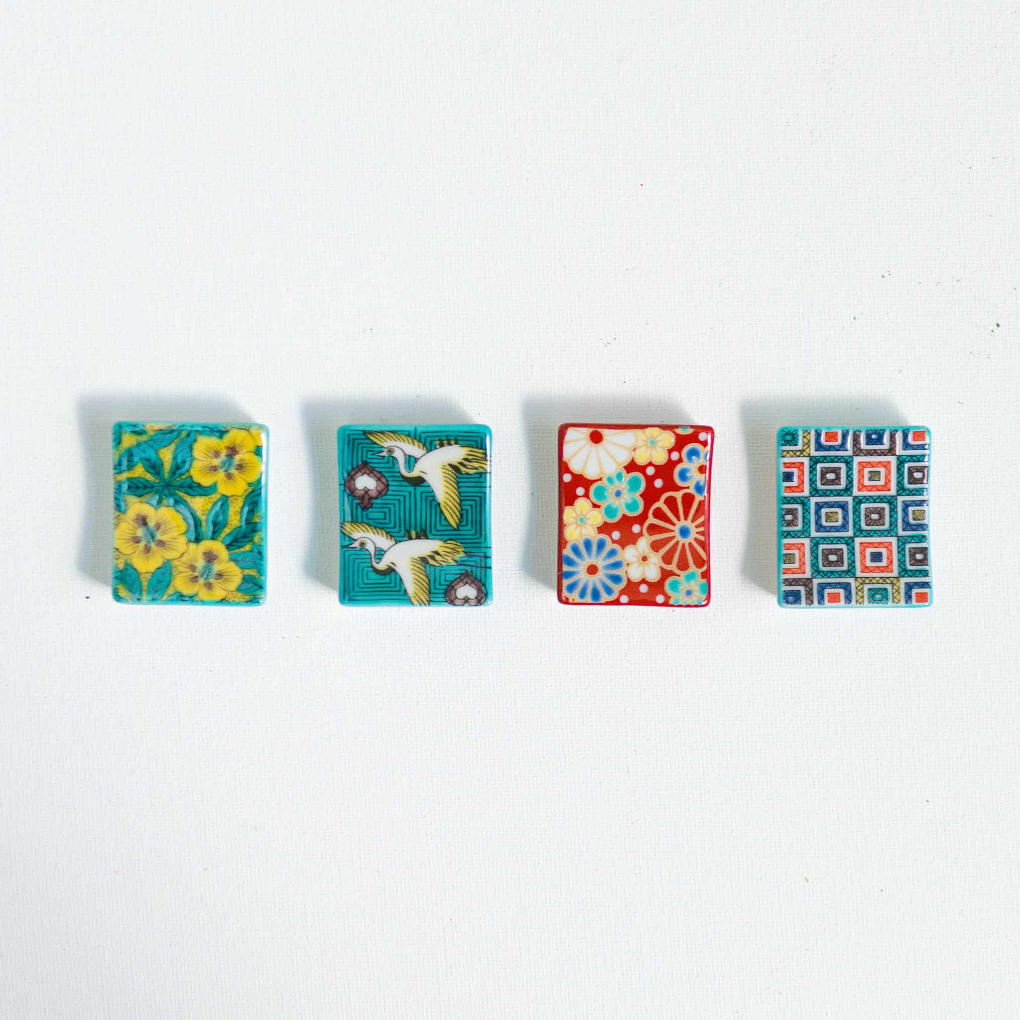 Seikou Porcelain Tsuru Crane Chopsticks Rest - Image 2