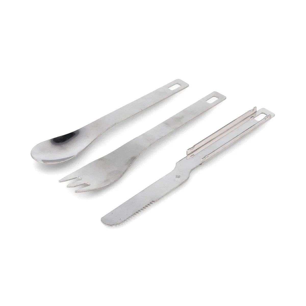 Set of 10 Stainless Steel 3 Piece Canape Utensil Kits - Image 2