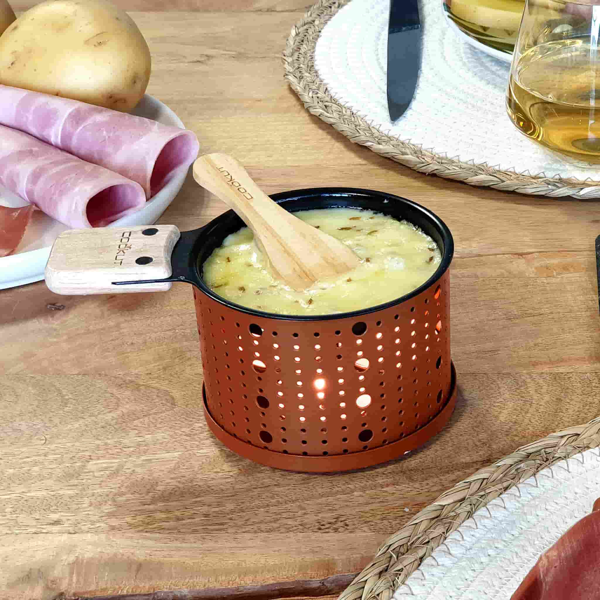 Set of 2 Cookut Raclettes, Red - Image 3