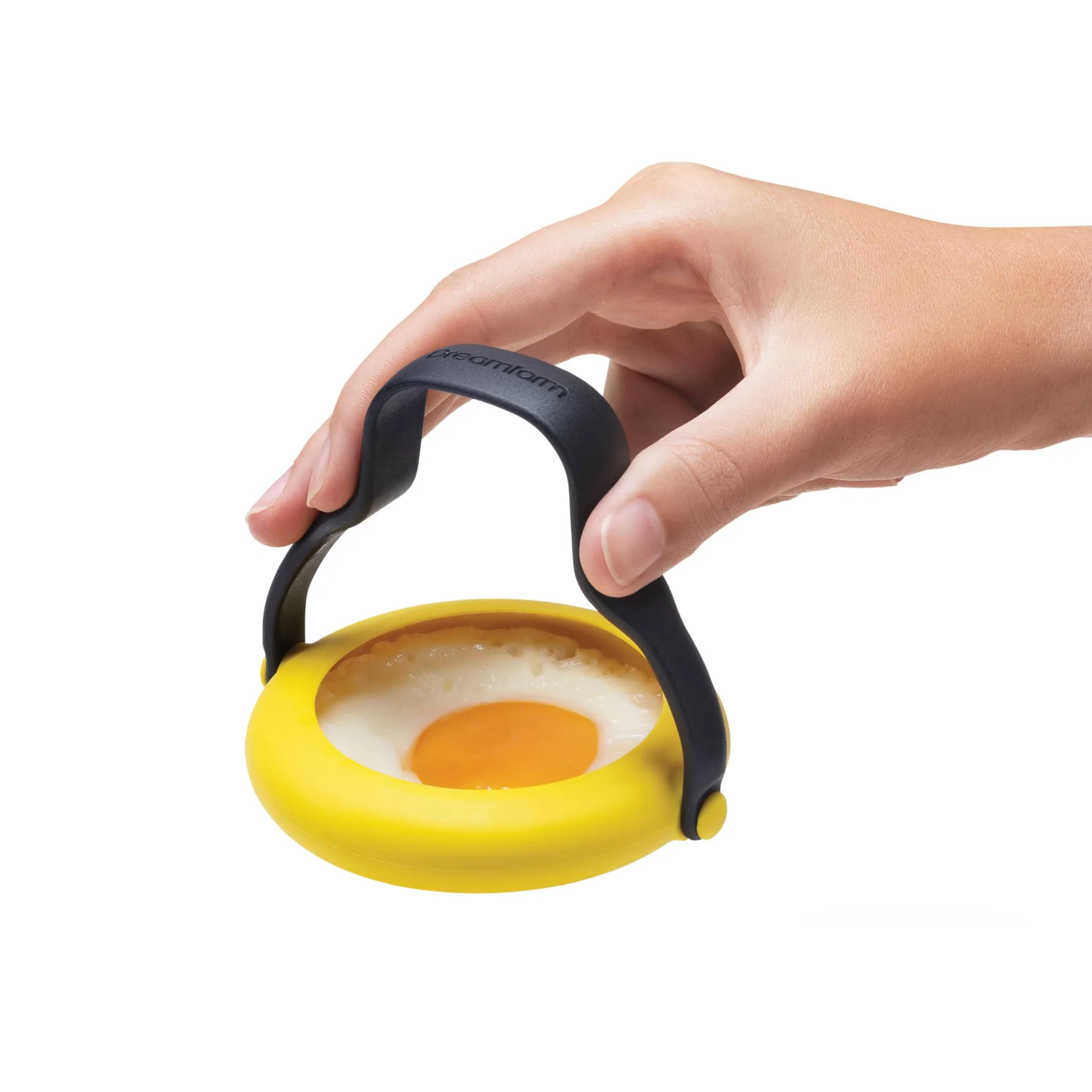 Set of 2 Dreamfarm Yellow Flegg Silicone Egg Rings - Image 3