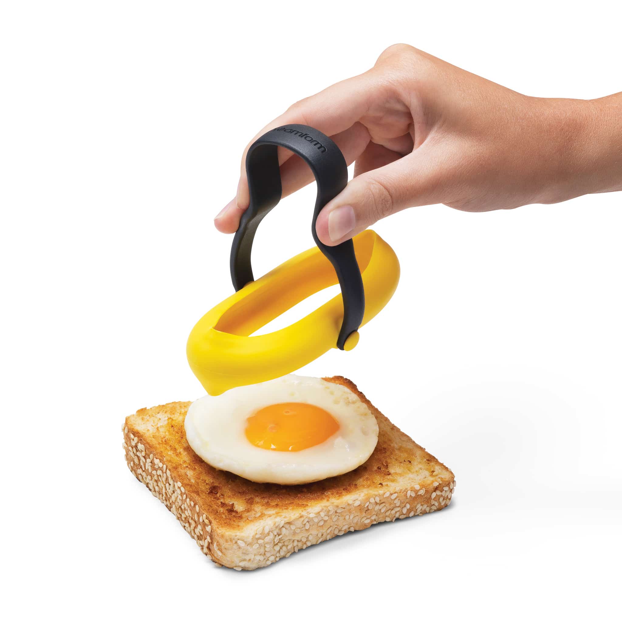Set of 2 Dreamfarm Yellow Flegg Silicone Egg Rings - Image 5