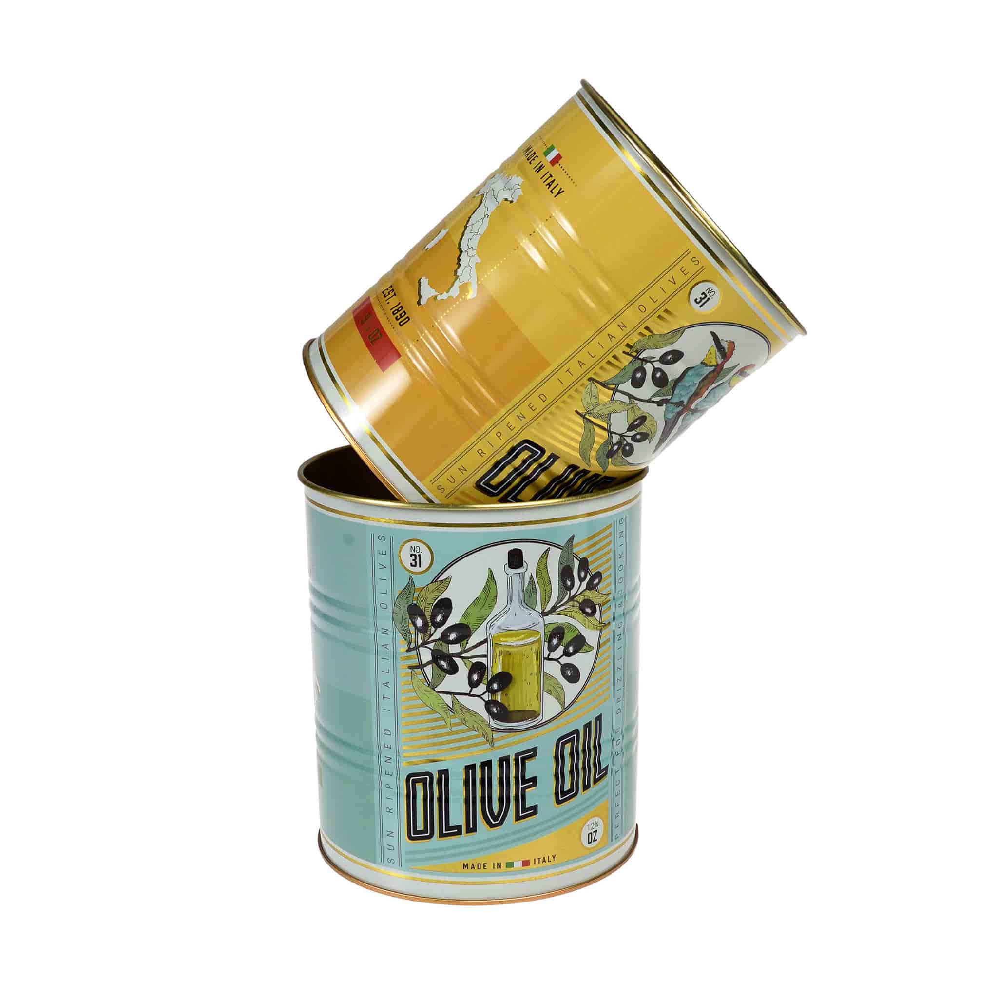 Set of 2 Olive Oil Utensil Jars - Image 2
