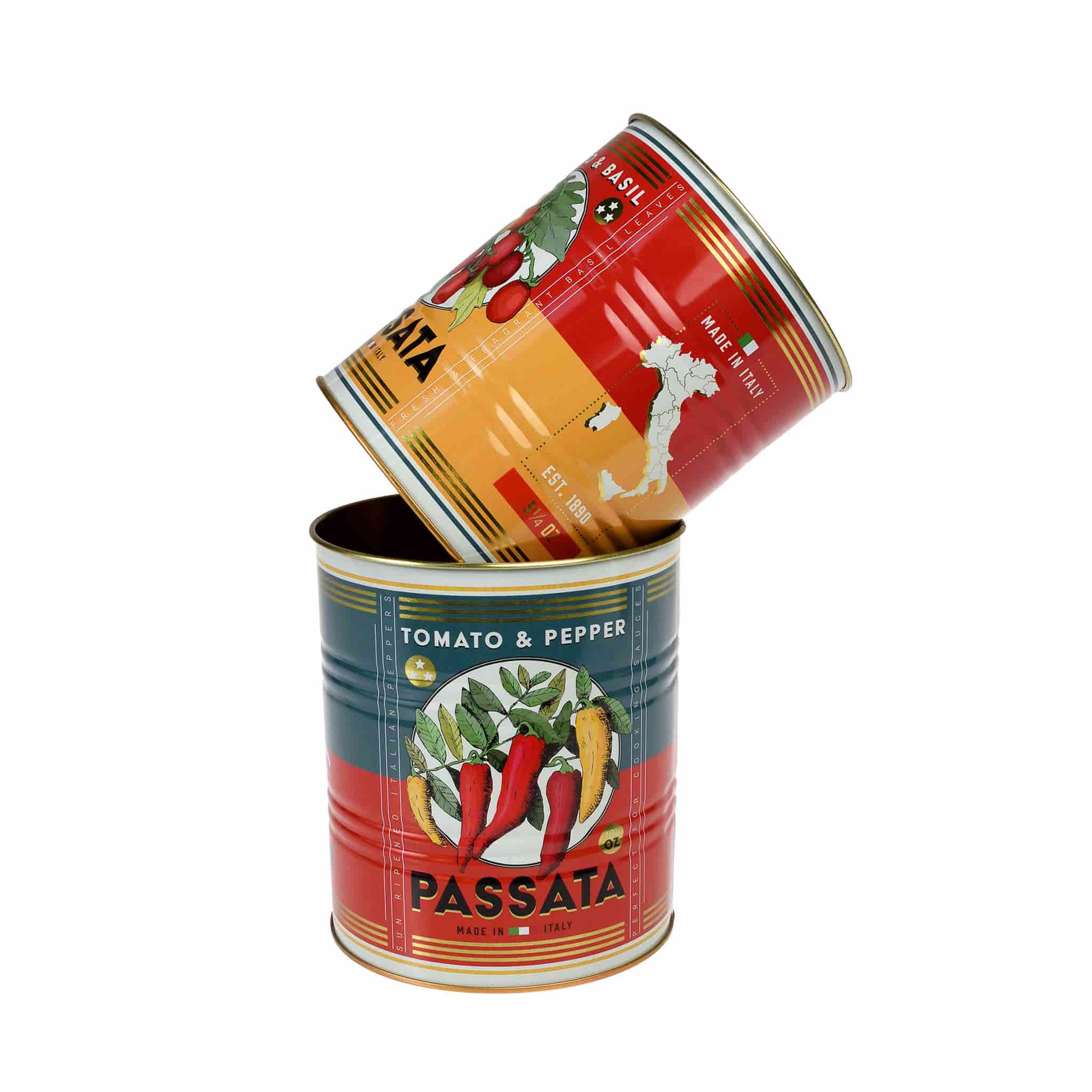 Set of 2 Tomato Passata Utensil Jars - Image 2