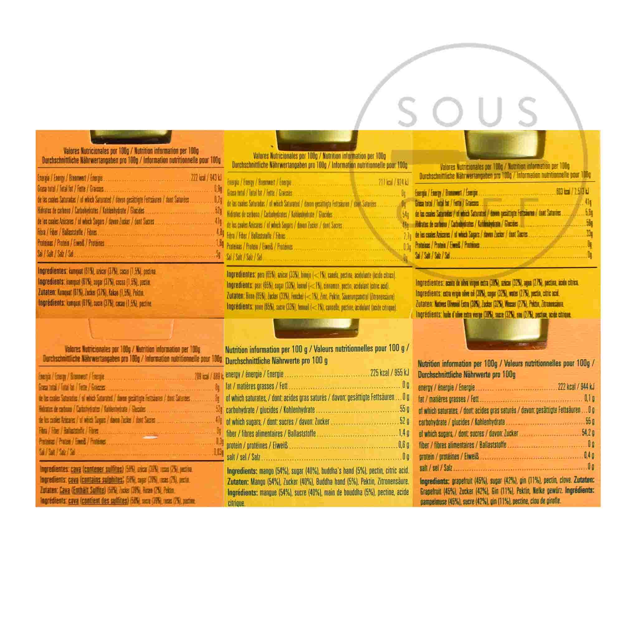 Set of 30 Mini Jams for Cheese, 40g - Image 3