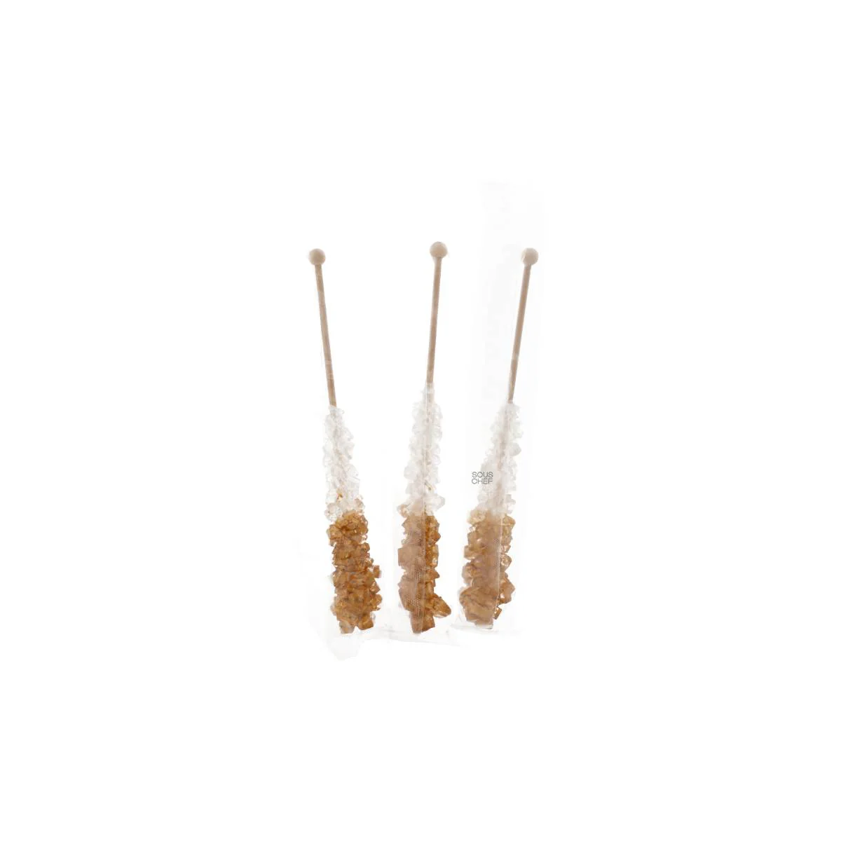 Set of 36 Gold Glitter Rock Candy Sticks - Image 3
