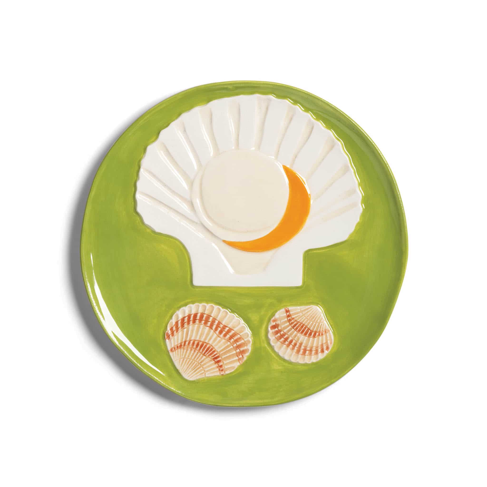 Set of 4 Assorted Seafood Side Plates, 16cm - Image 2