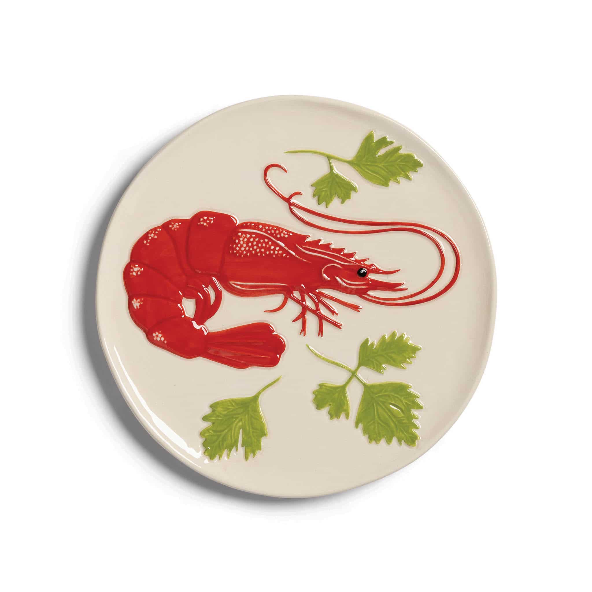 Set of 4 Assorted Seafood Side Plates, 16cm - Image 4