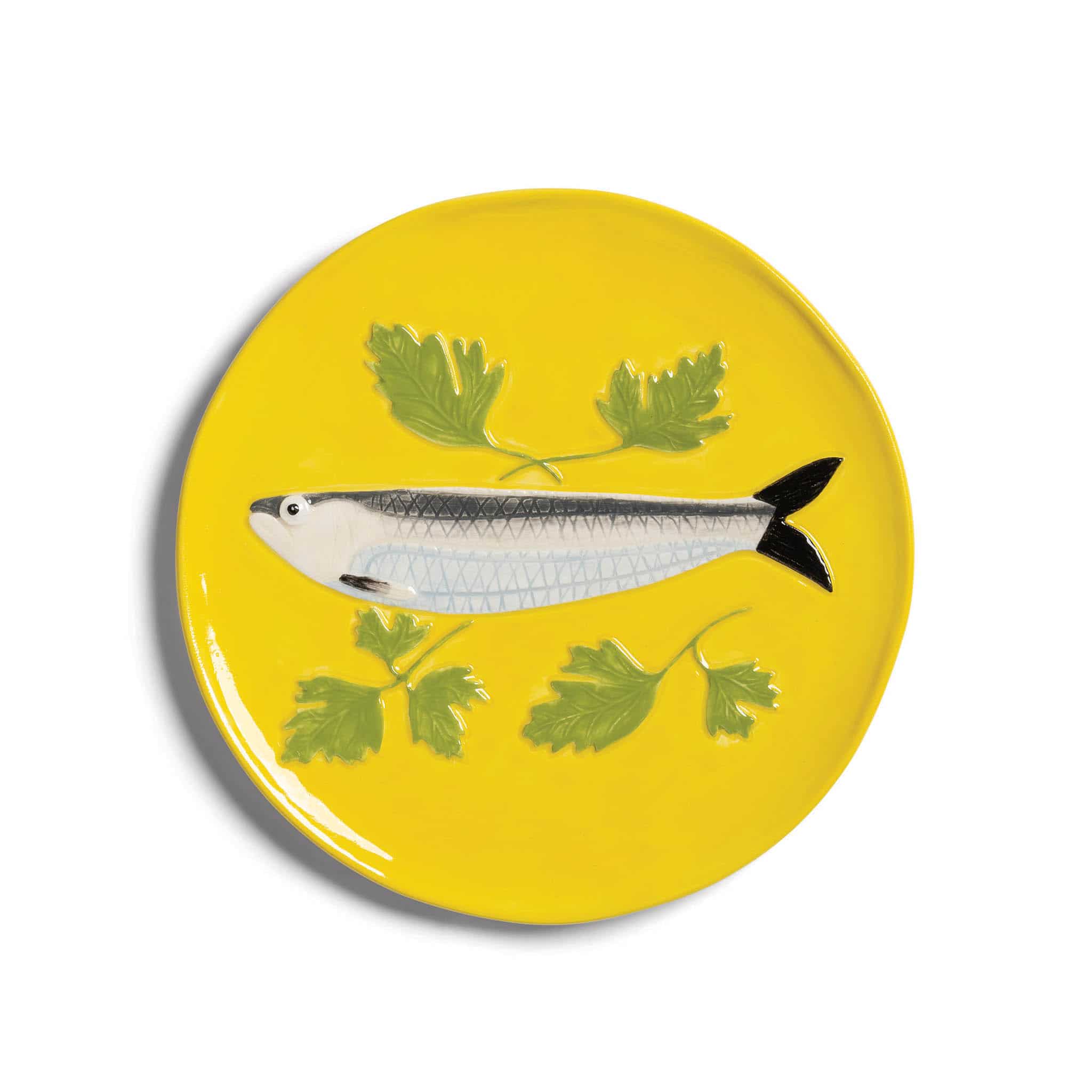 Set of 4 Assorted Seafood Side Plates, 16cm - Image 5