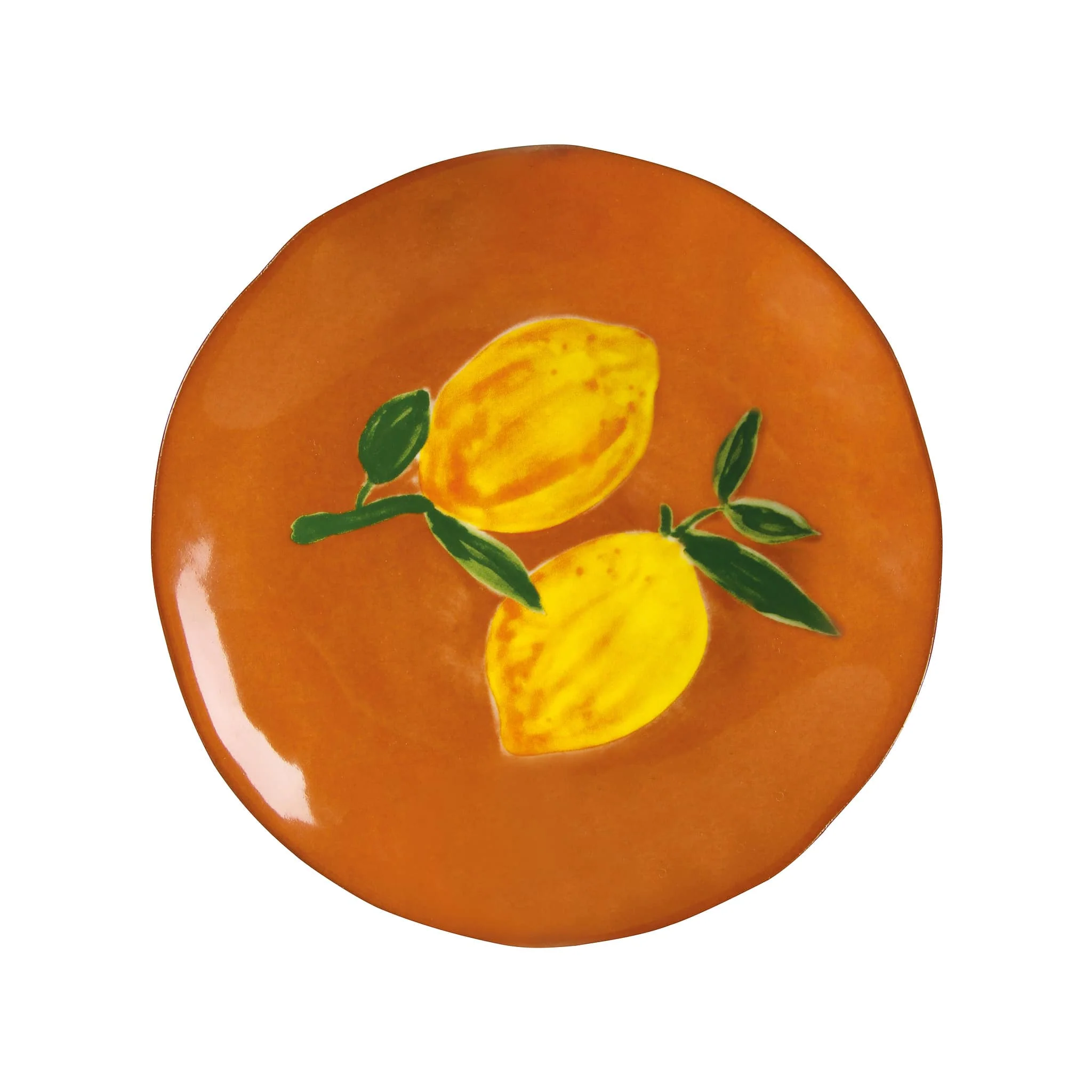 Set of 4 Lemon Side Plates, 16cm - Image 2