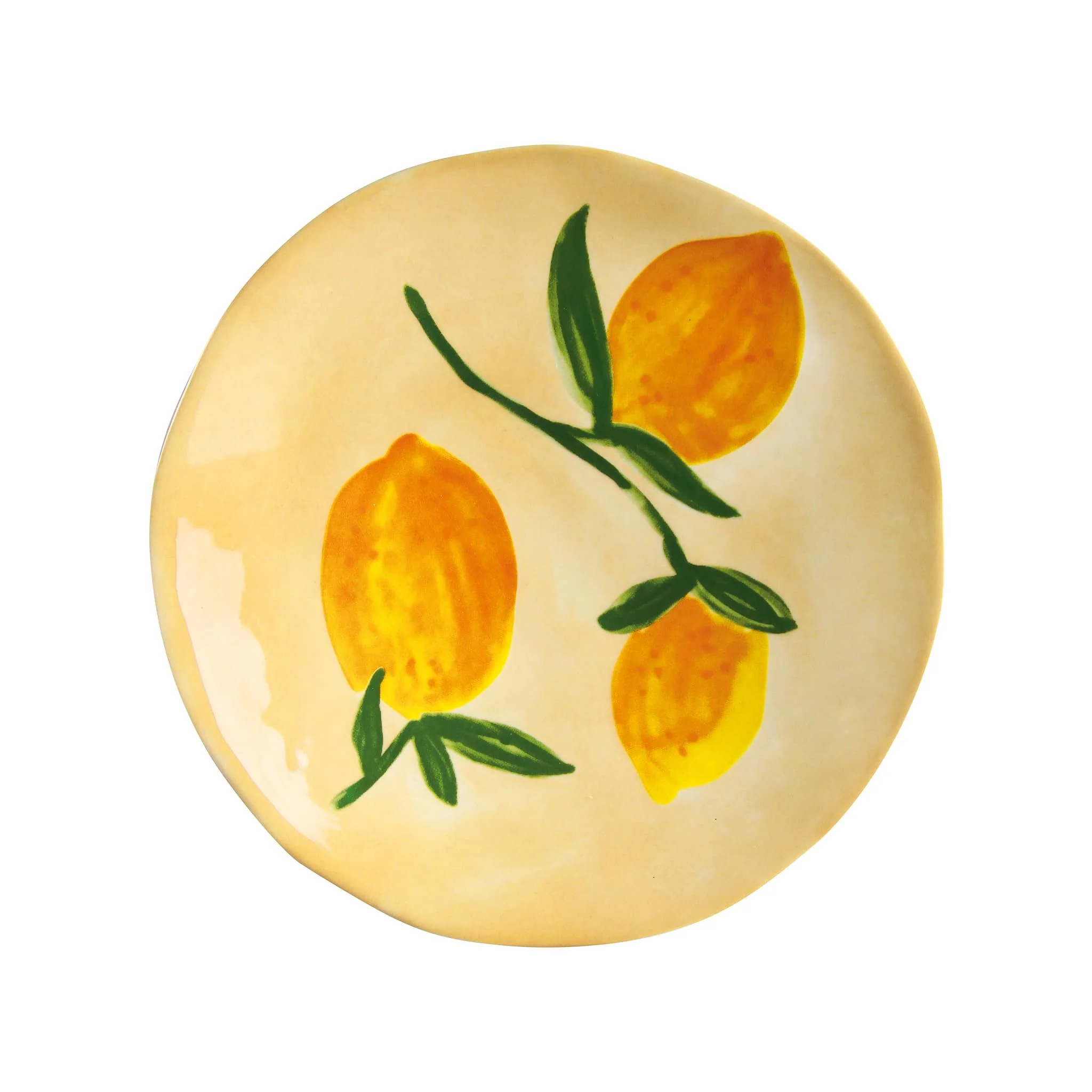Set of 4 Lemon Side Plates, 16cm - Image 3