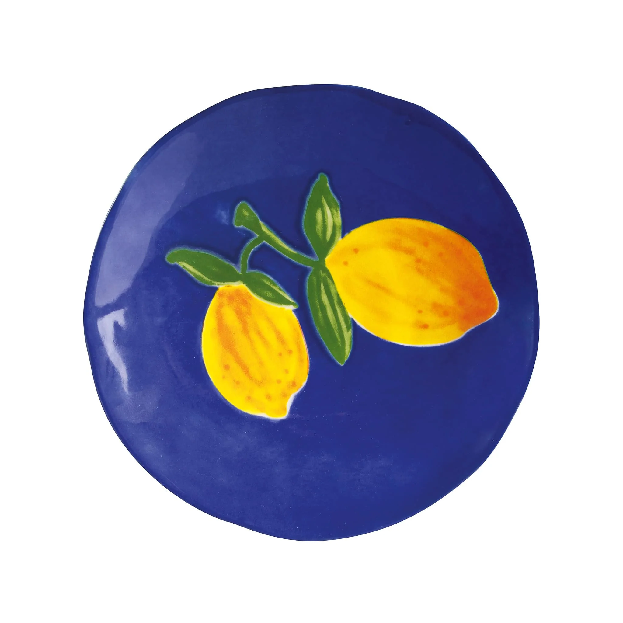 Set of 4 Lemon Side Plates, 16cm - Image 4