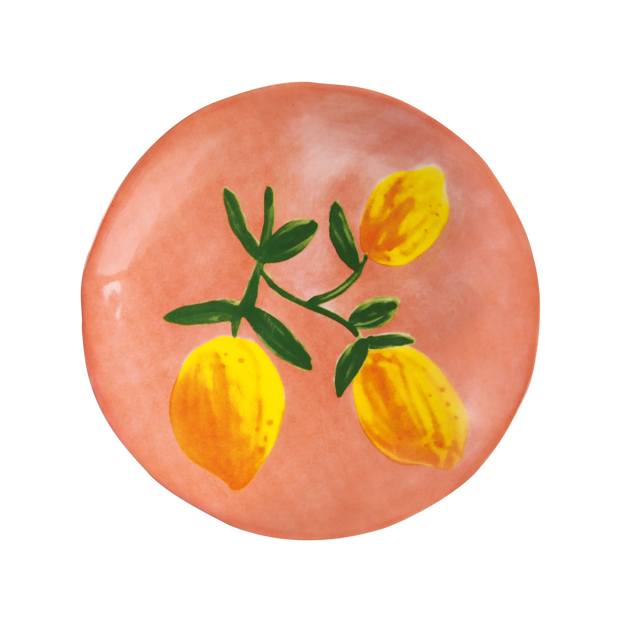 Set of 4 Lemon Side Plates, 16cm - Image 5