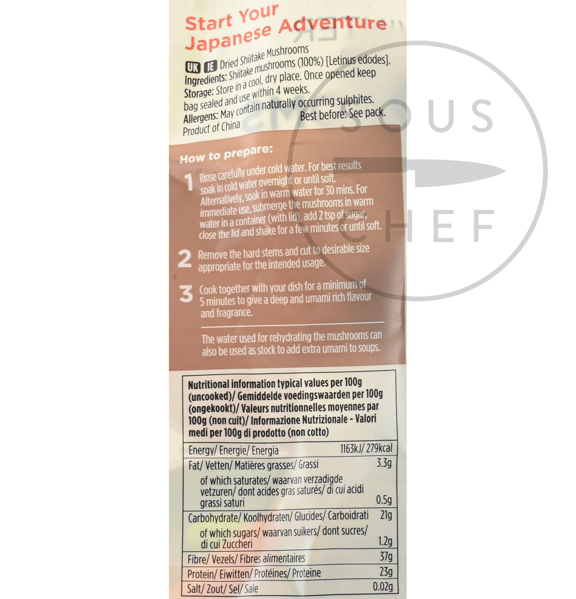 Shiitake Mushrooms, 30g - Image 2