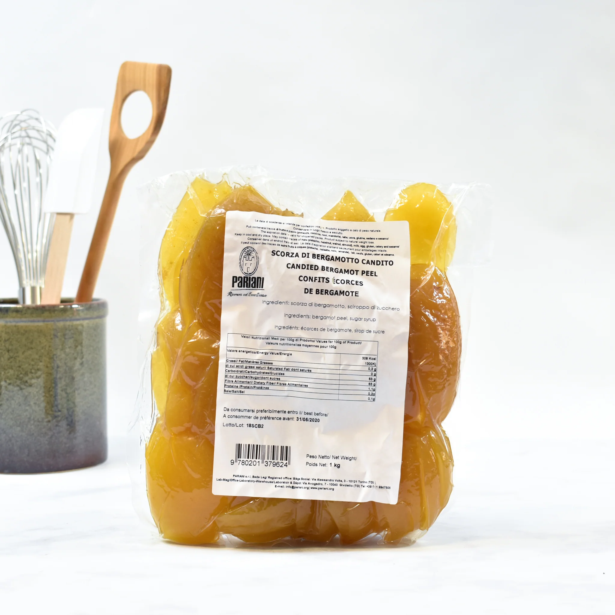 Calabrian Candied Bergamot Peel, 1kg - Image 2