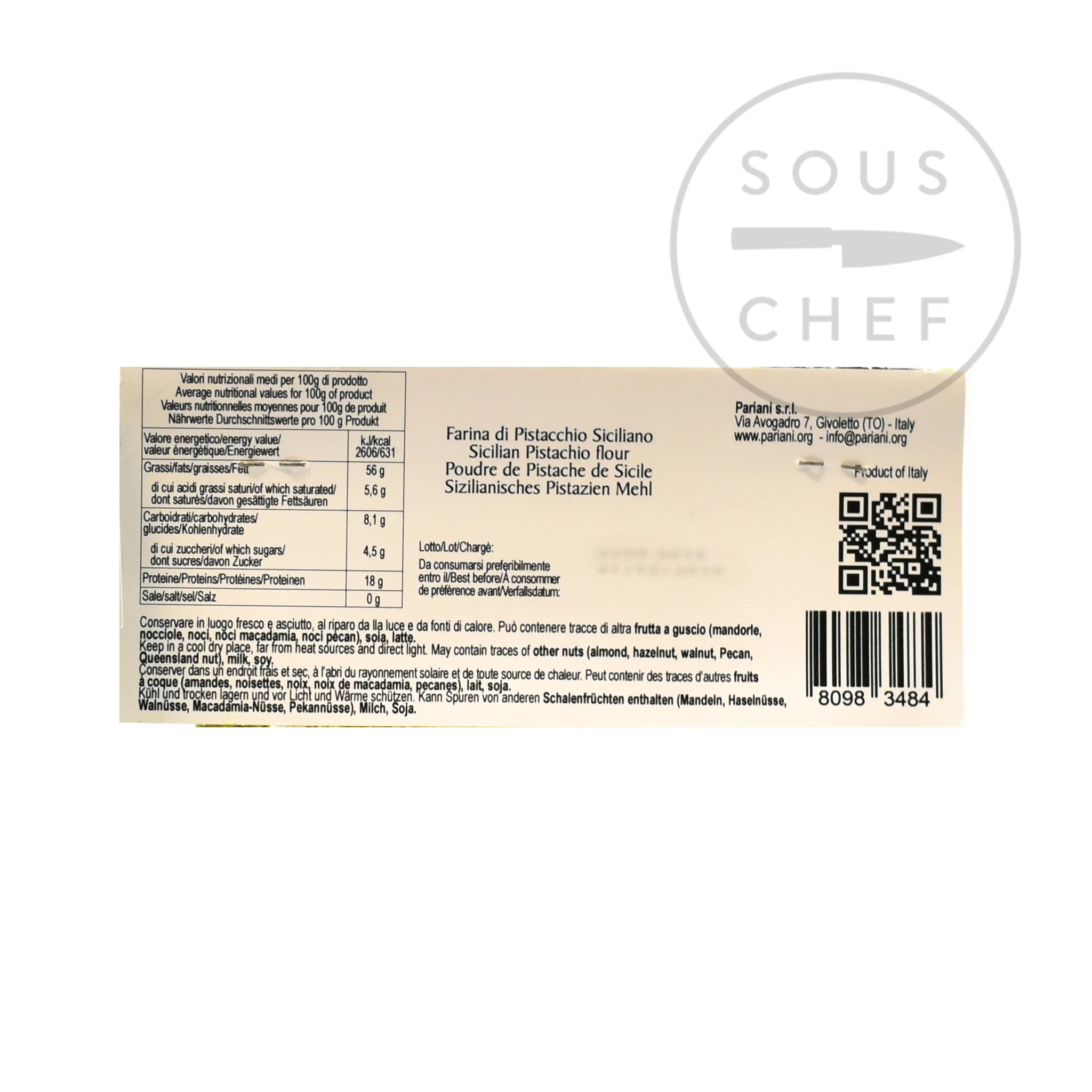 Sicilian Pistachio Flour, 150g - Image 2