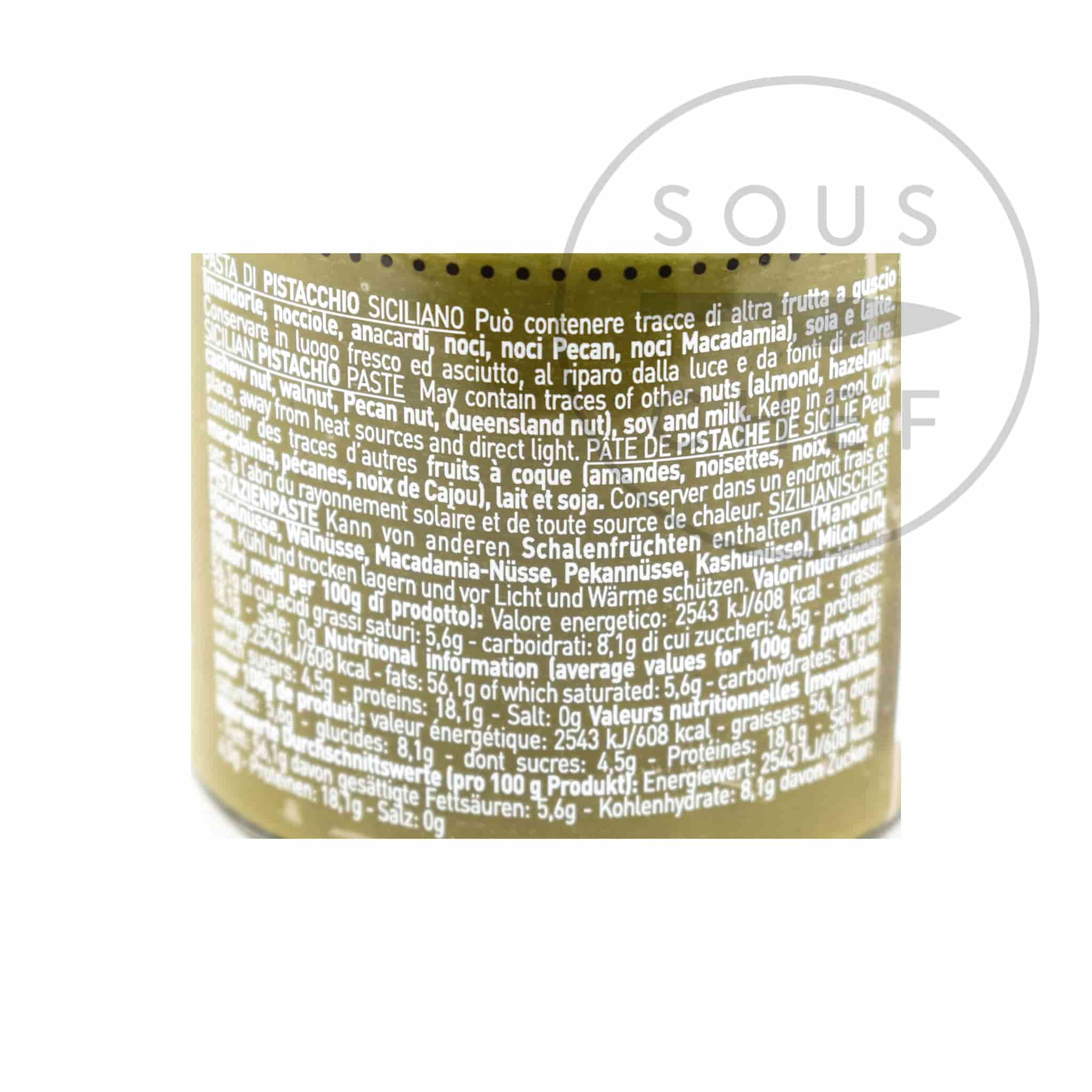 Pure Sicilian Pistachio Paste, 180g - Image 5