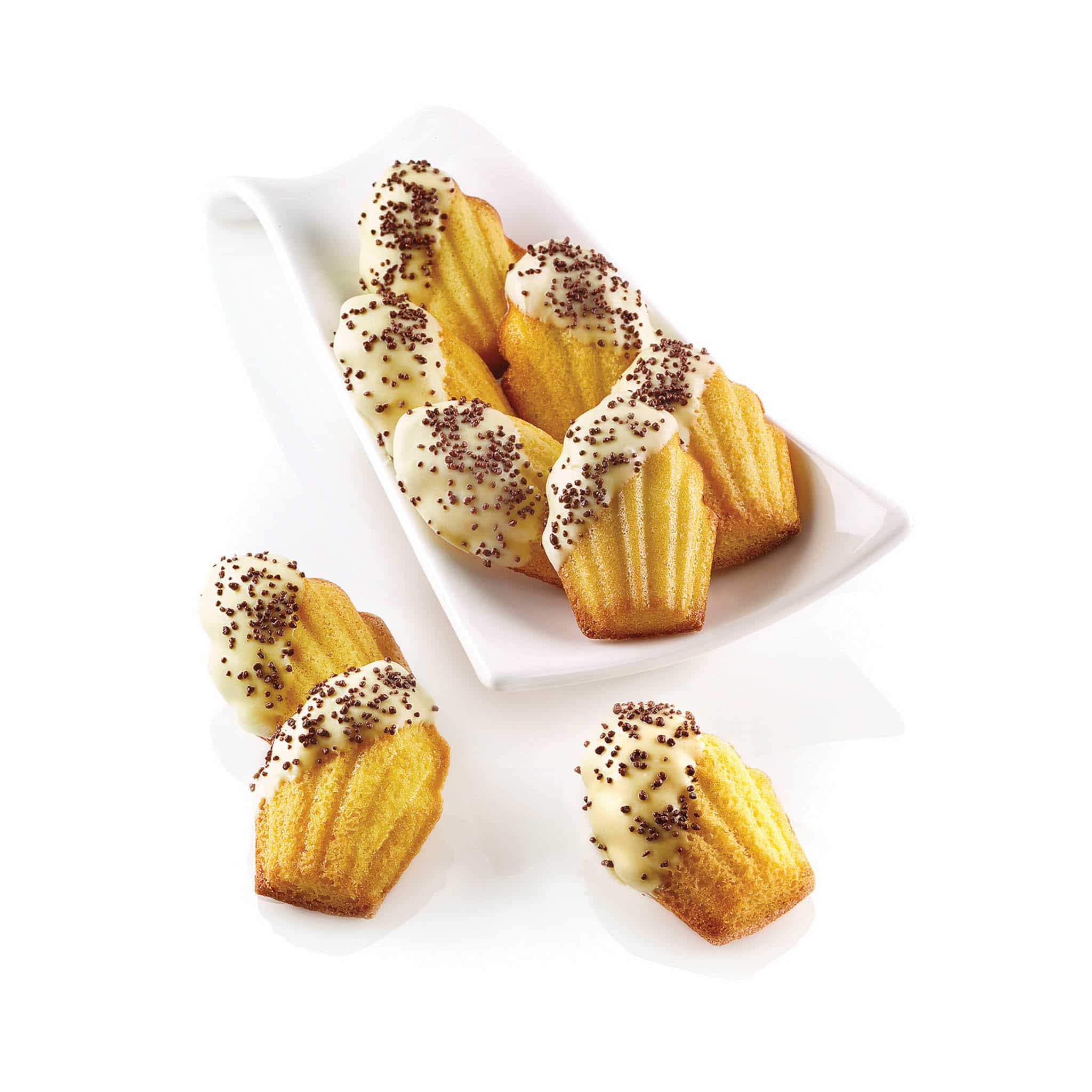 Silikomart Silicone Madeleine Mould, 9 Madeleines - Image 3
