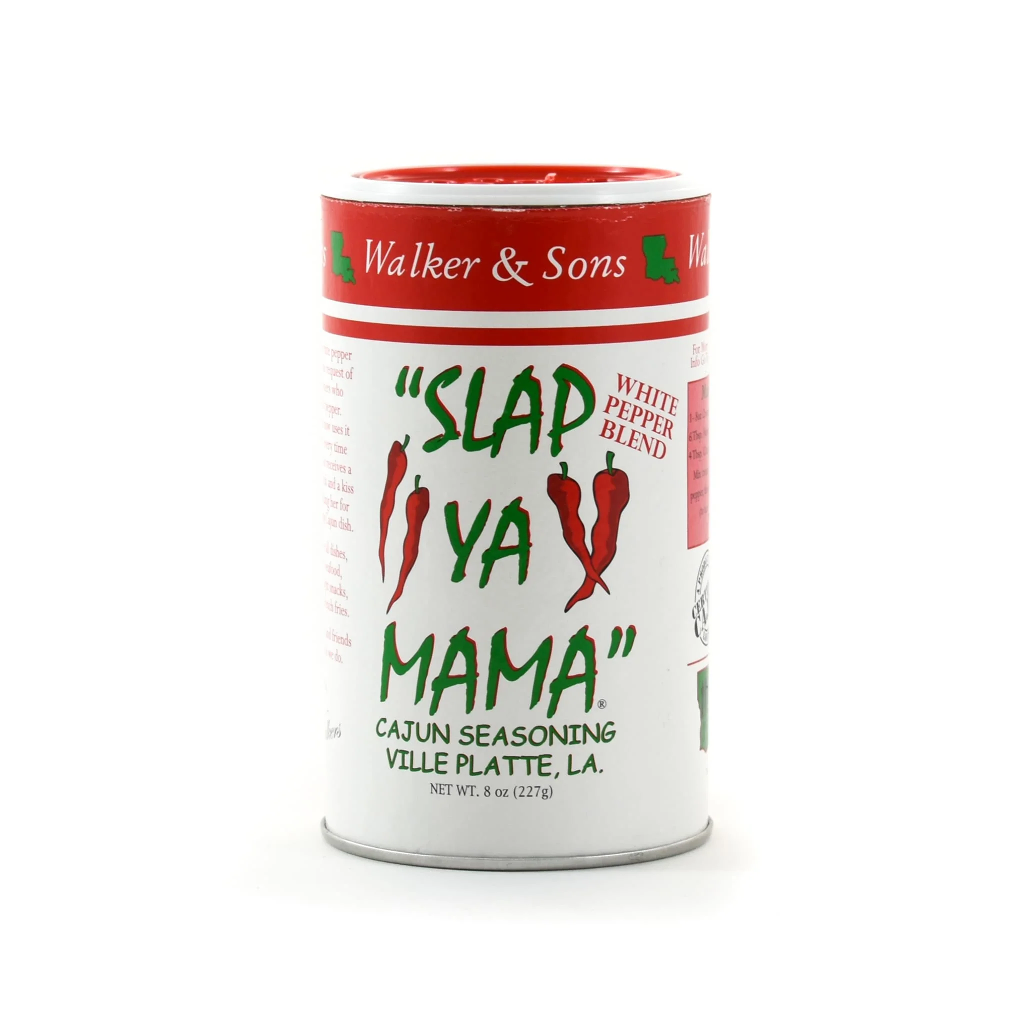 Slap Ya Mama White Pepper Cajun Seasoning, 226g