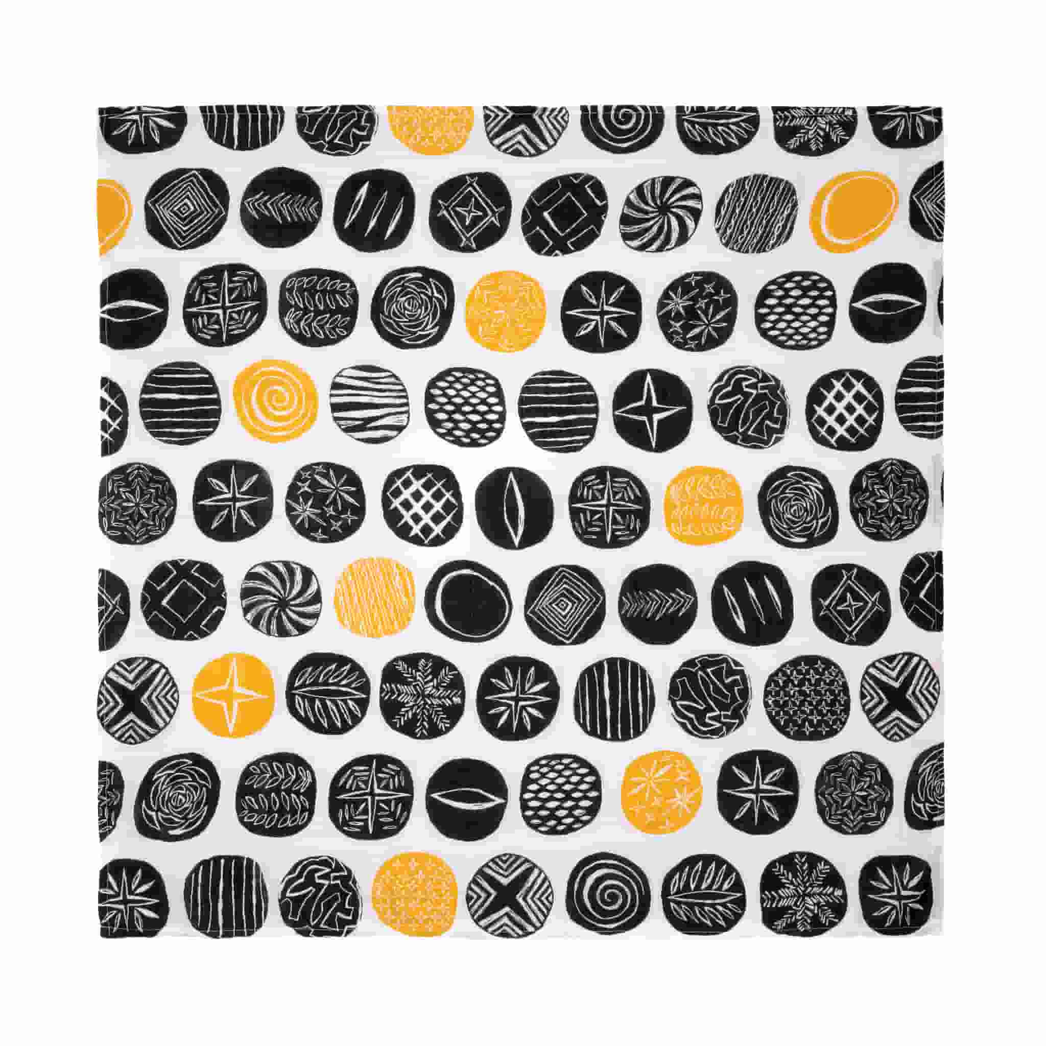 Sourhouse Black & Gold Bread Blanket, 86cm - Image 3