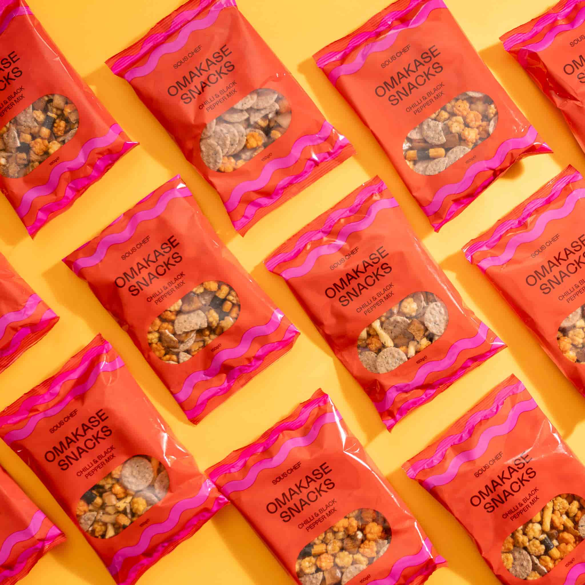 Sous Chef Omakase Snacks - Black Pepper & Chilli, 150g - Image 9