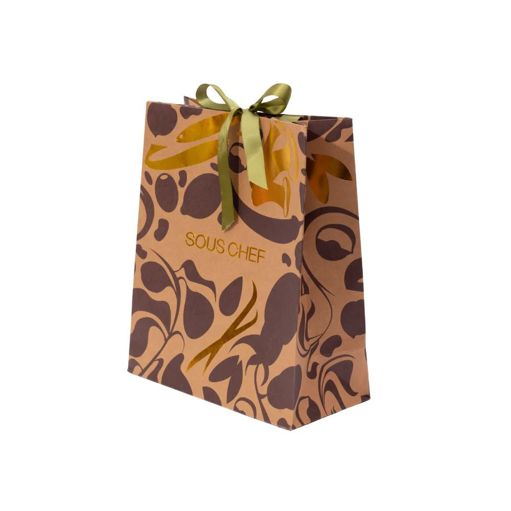 Sous Chef Medium Paper & Ribbon Gift Bag - Image 4