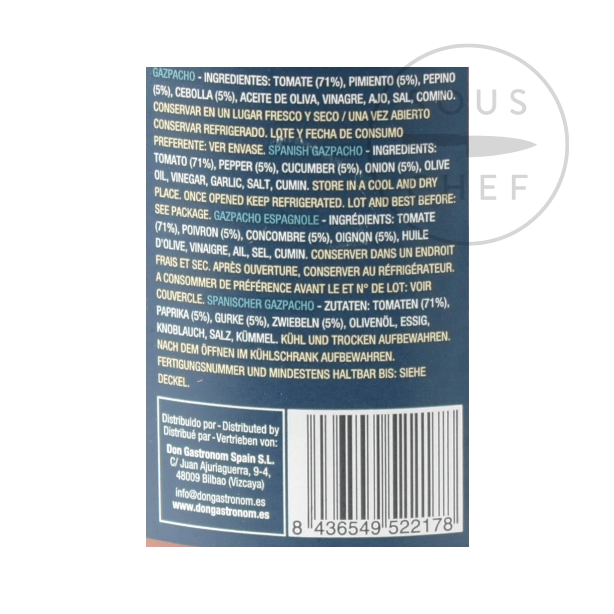 Spanish Gazpacho, 490g - Image 2
