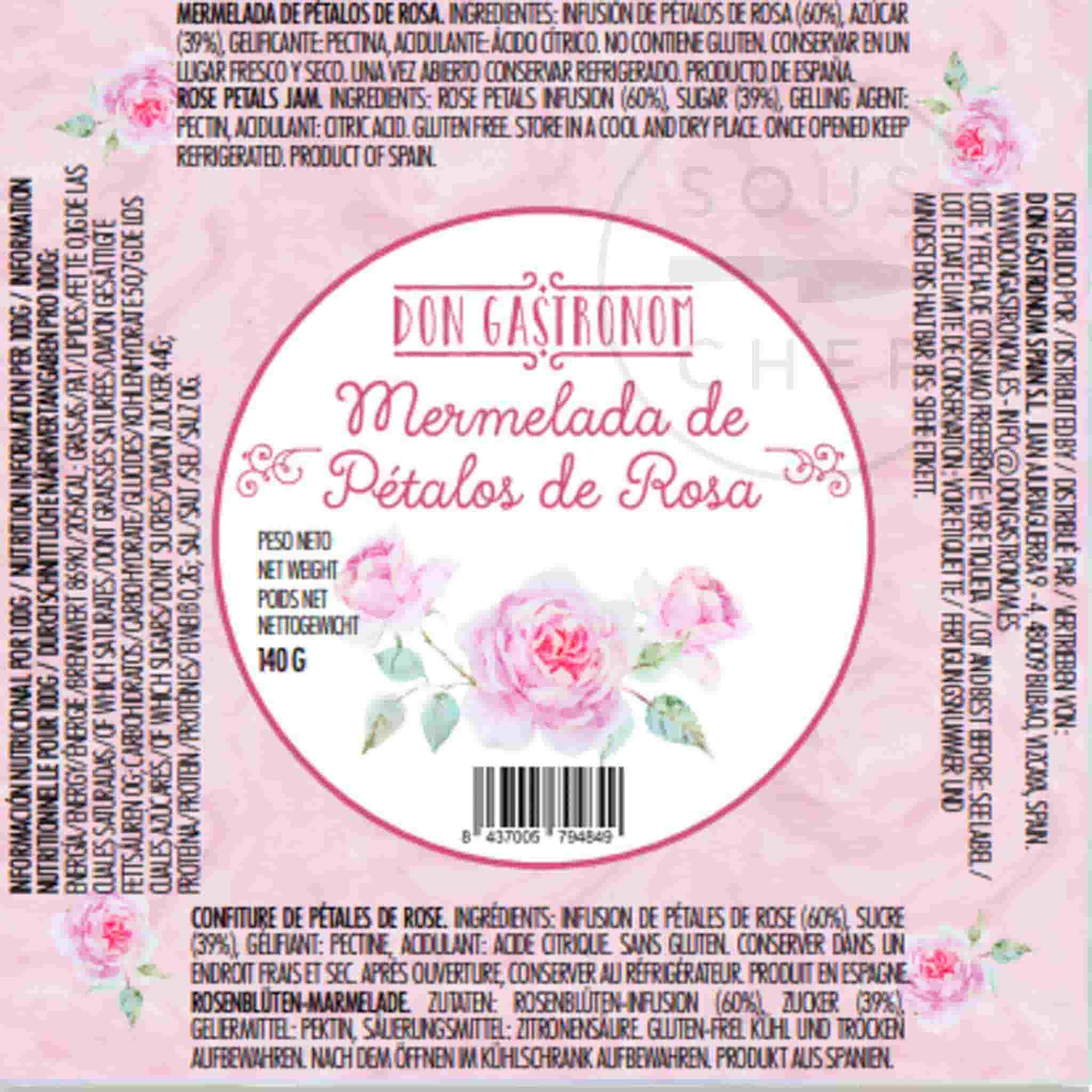 Spanish Rose Petal Jam, 140g - Image 2