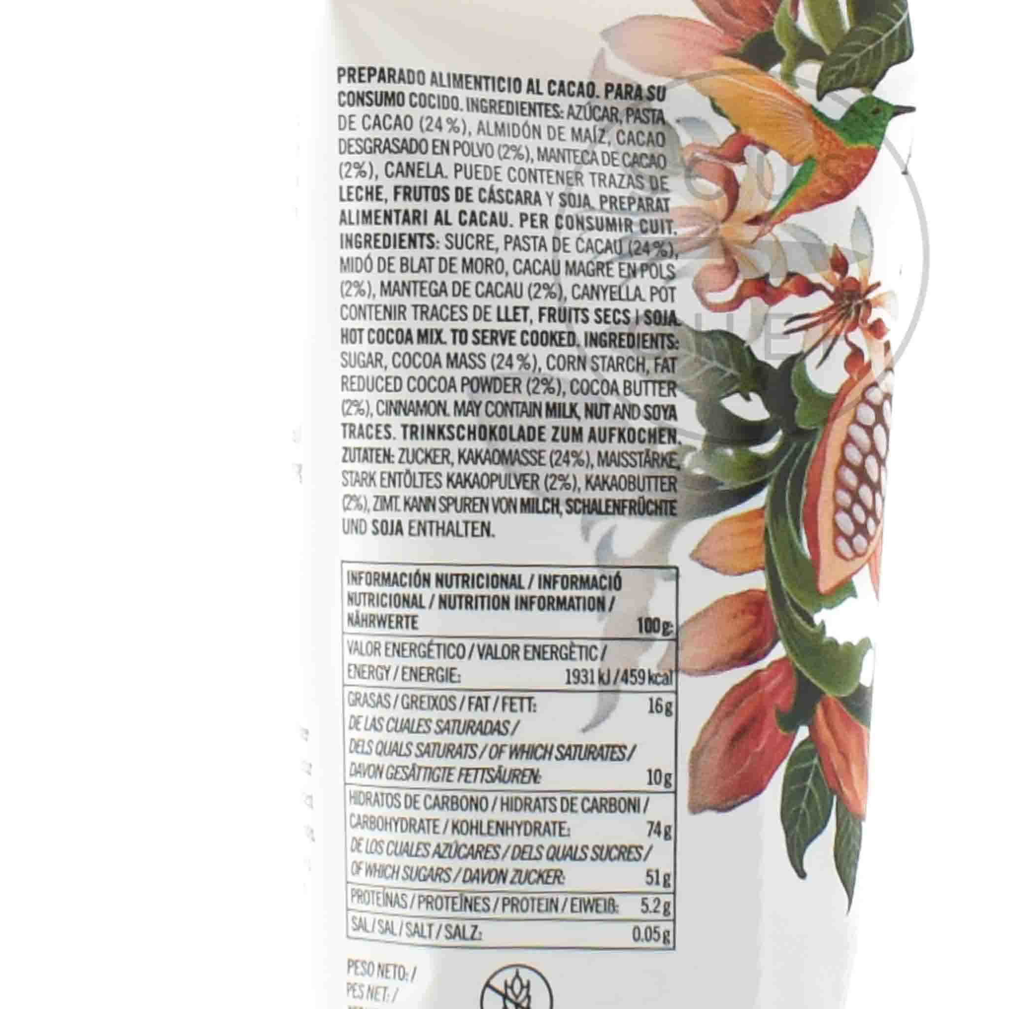 Spanish Spiced Hot Chocolate Powder with Cinnamon, 180g - Image 2