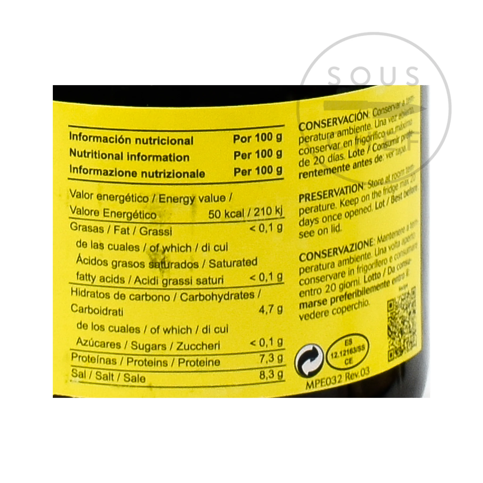 Squid Ink Jar (Cuttlefish Ink) - Image 4