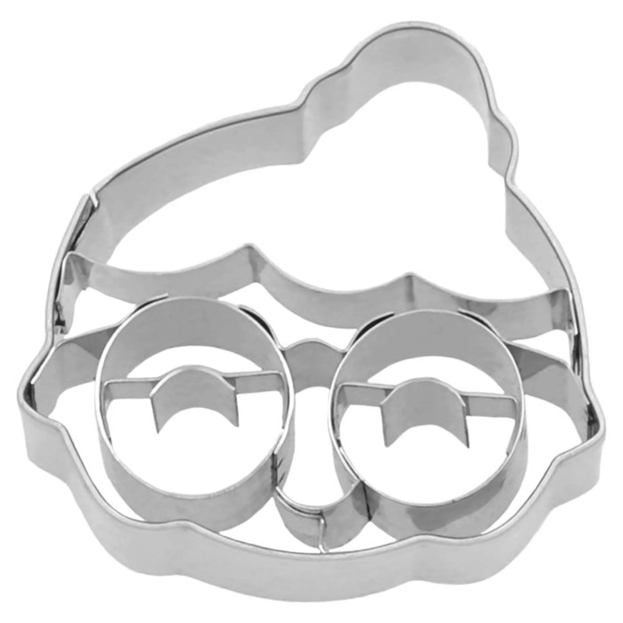 Stainless Steel Mrs. Claus Cookie Cutter, 5cm - Image 2