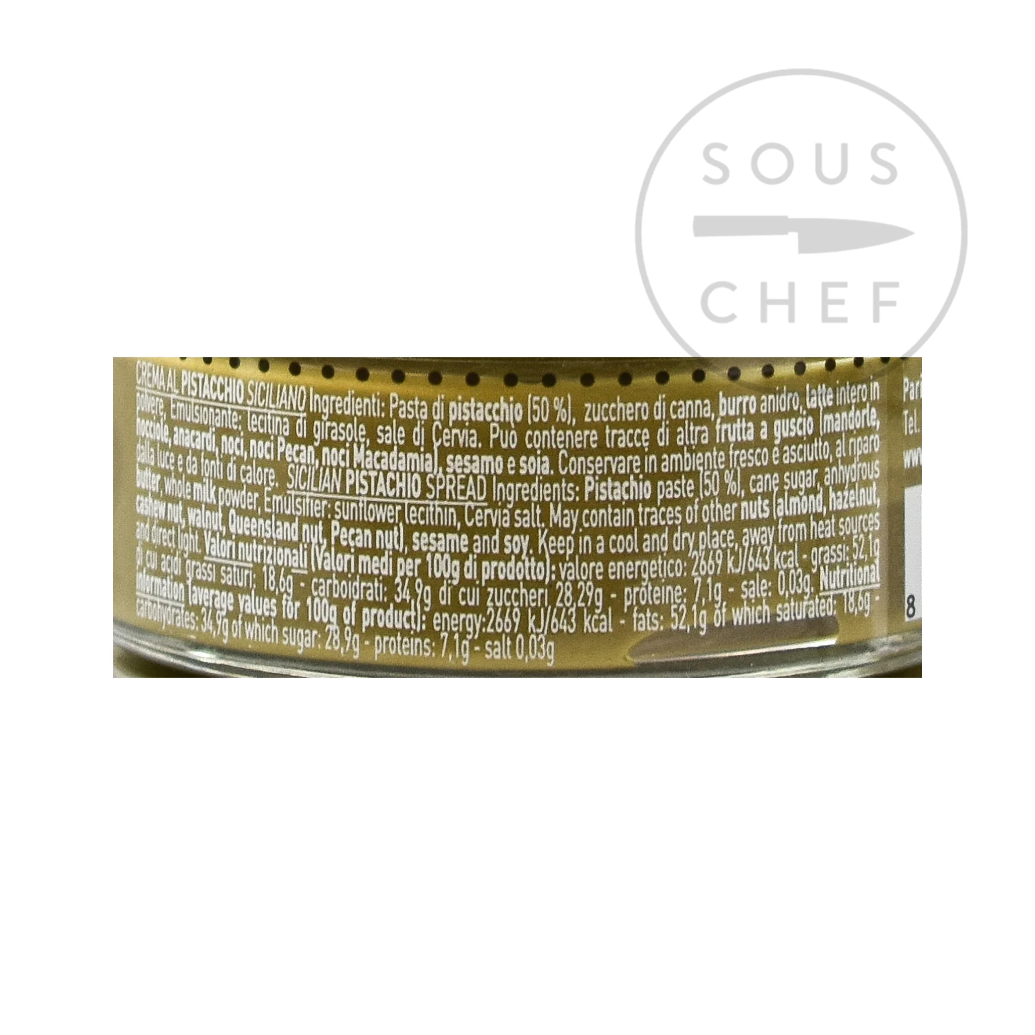 Sweet Sicilian Pistachio Spread, 100g - Image 3