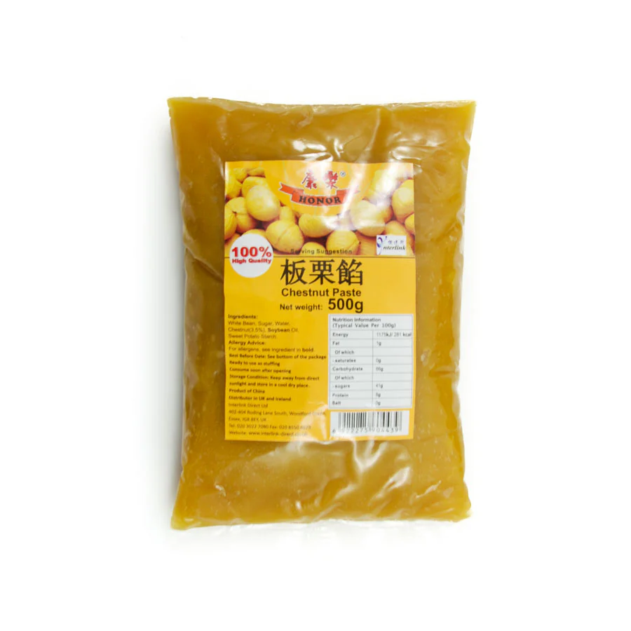 Short Dated Sweetened Chestnut Paste, 500g