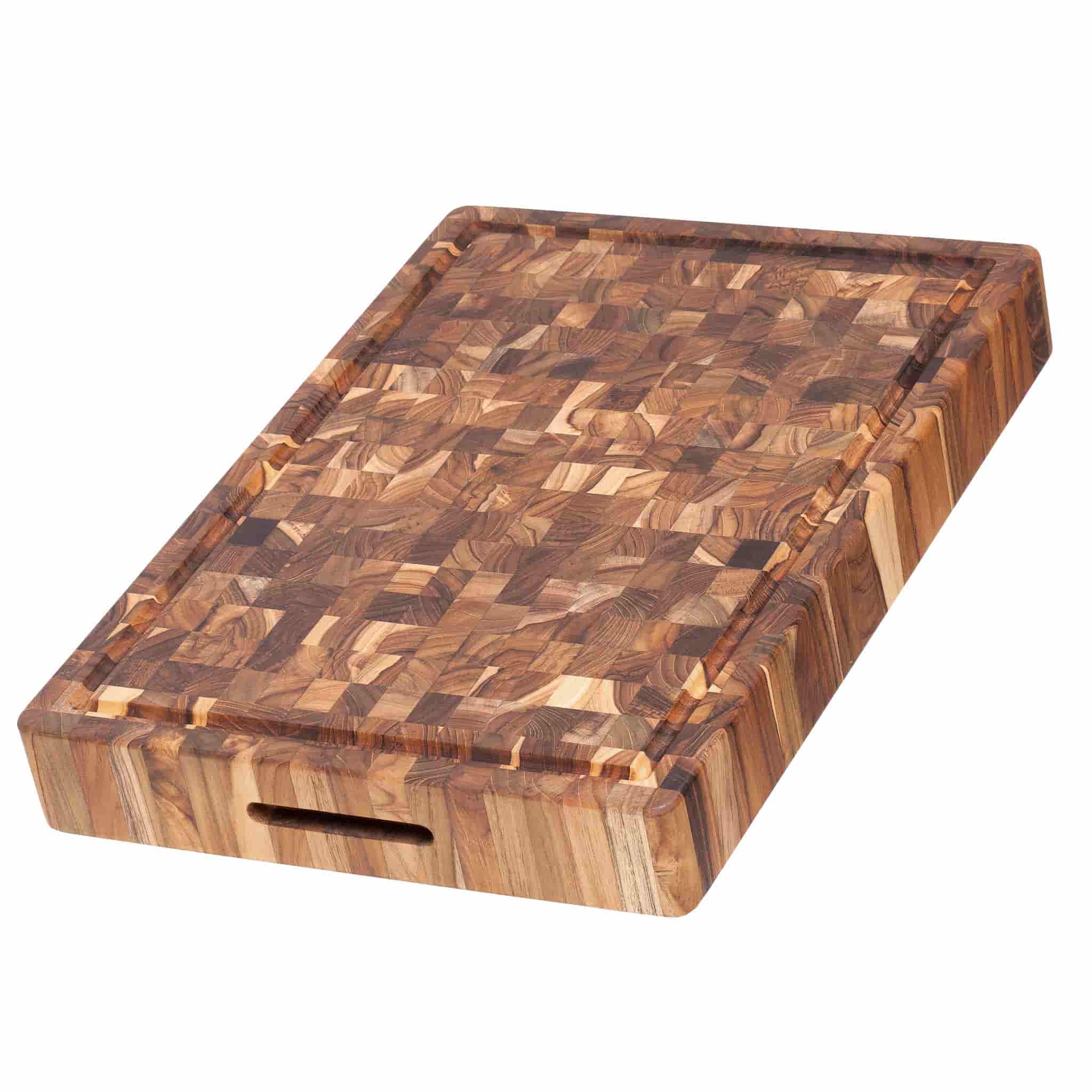 Teakhaus End Grain Butcher Block Carving Board, Extra Thick - Image 2