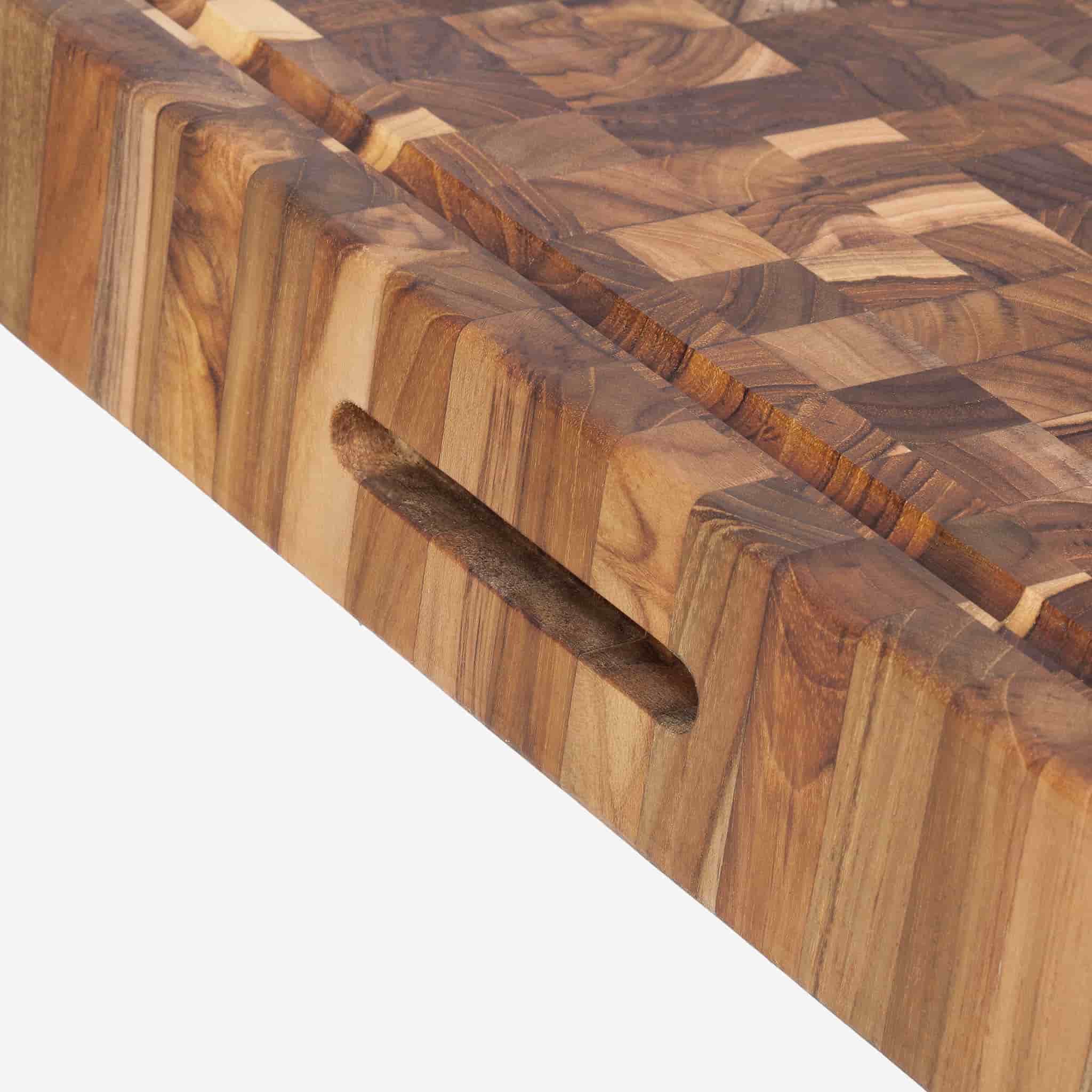 Teakhaus End Grain Butcher Block Carving Board, Extra Thick - Image 3