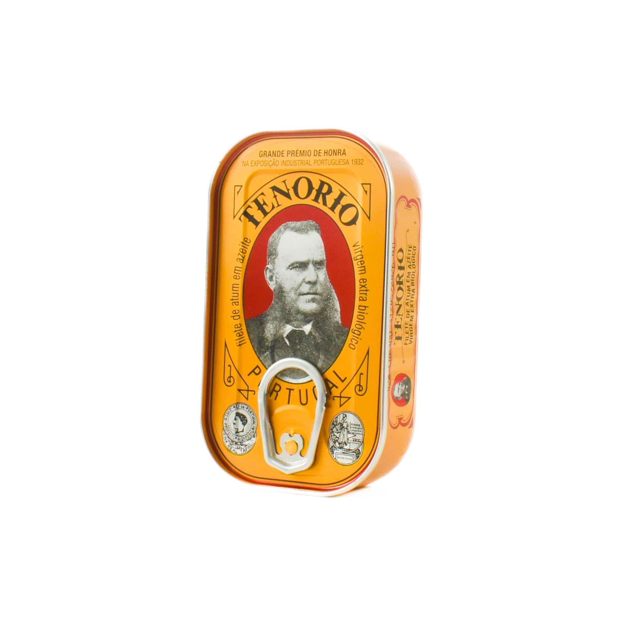 Tenorio Natural Tuna Fillet in Organic Olive Oil, 120g