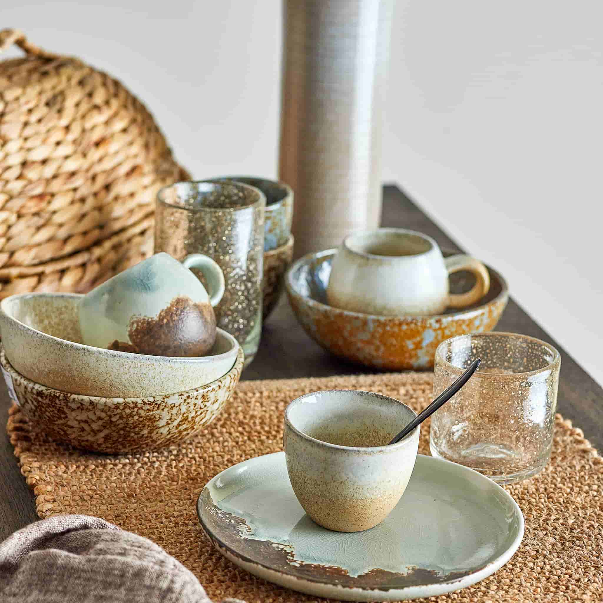 Terra Neutra Dinnerware Set, 12 Pieces - Image 2