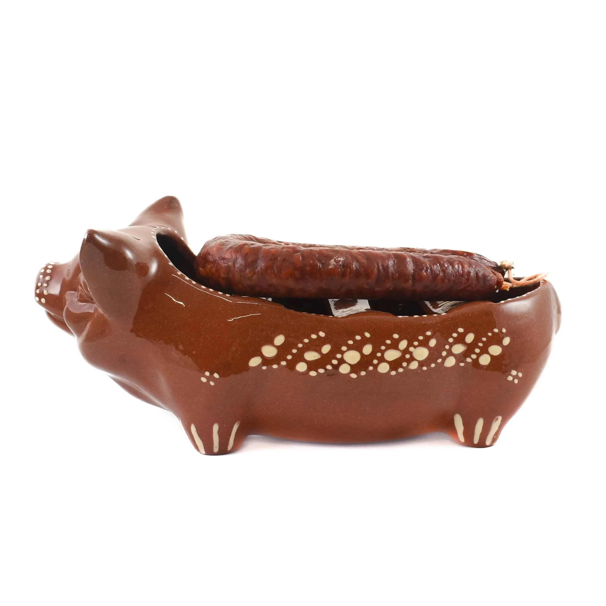 Terracotta Chorizo Pig Serving Dish, 30cm - Image 5