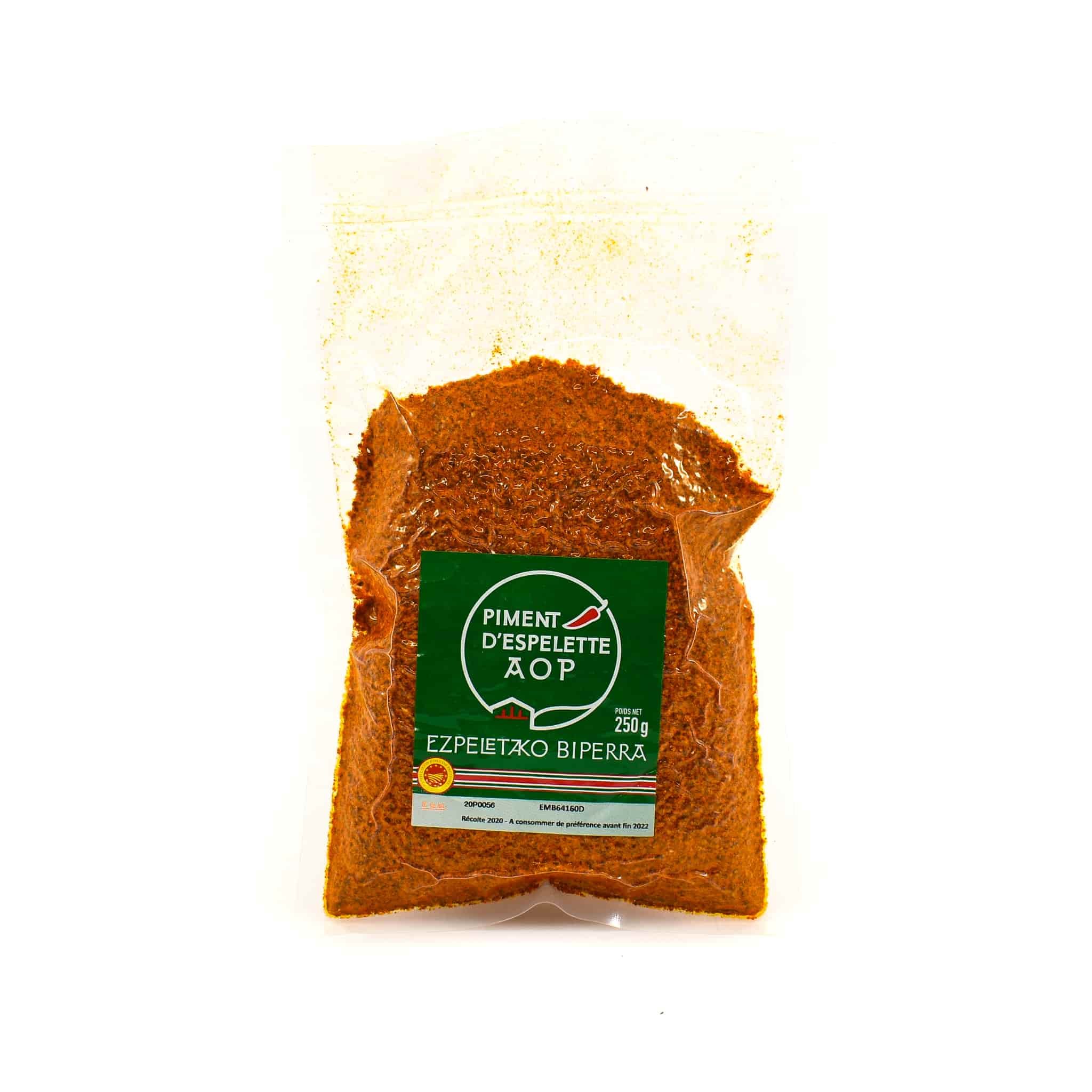 Terre Exotique Espelette Chili Pepper DOP, 250g